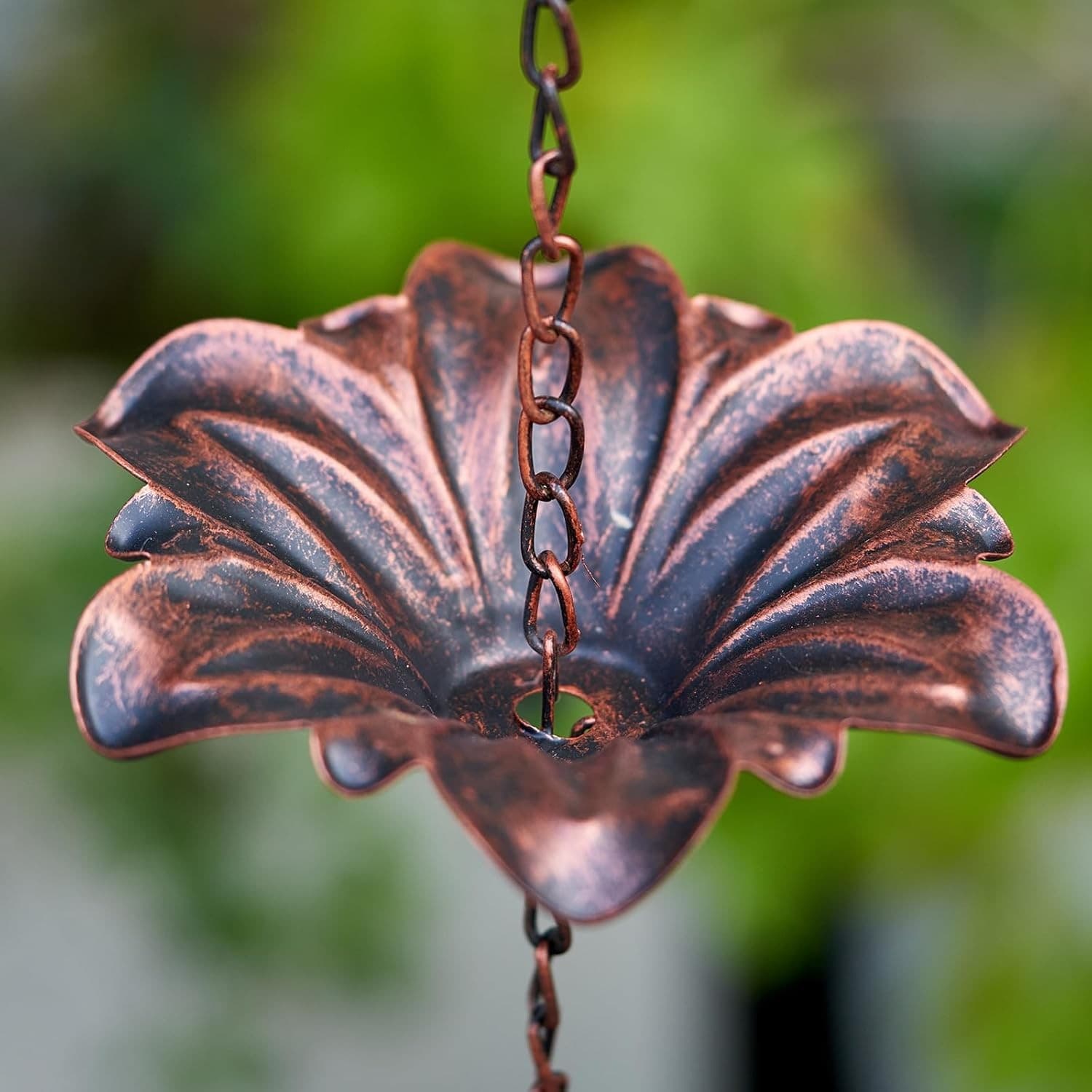 8.5FT Hummingbird Rain Chain,Rain Chains for Outside,Rainwater Catcher Chains, O 3