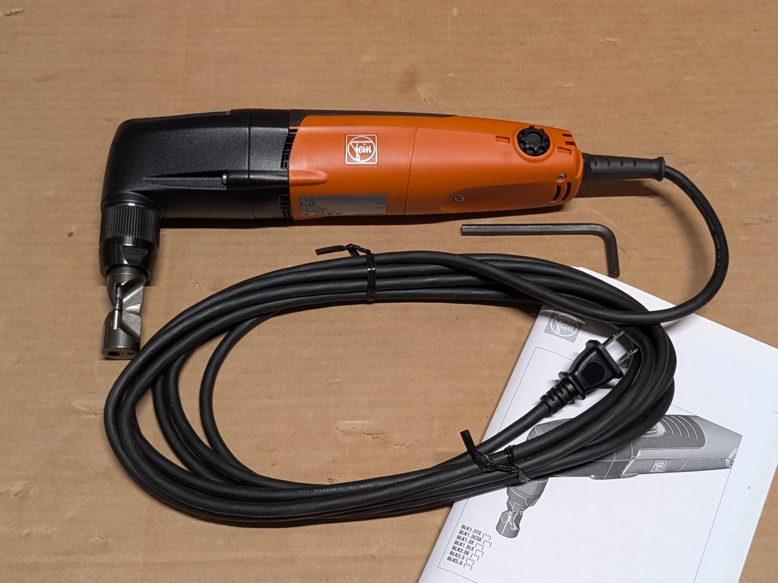 Fein Universal Nibbler for Corrugated Sheet Metals - 22-Gauge 2