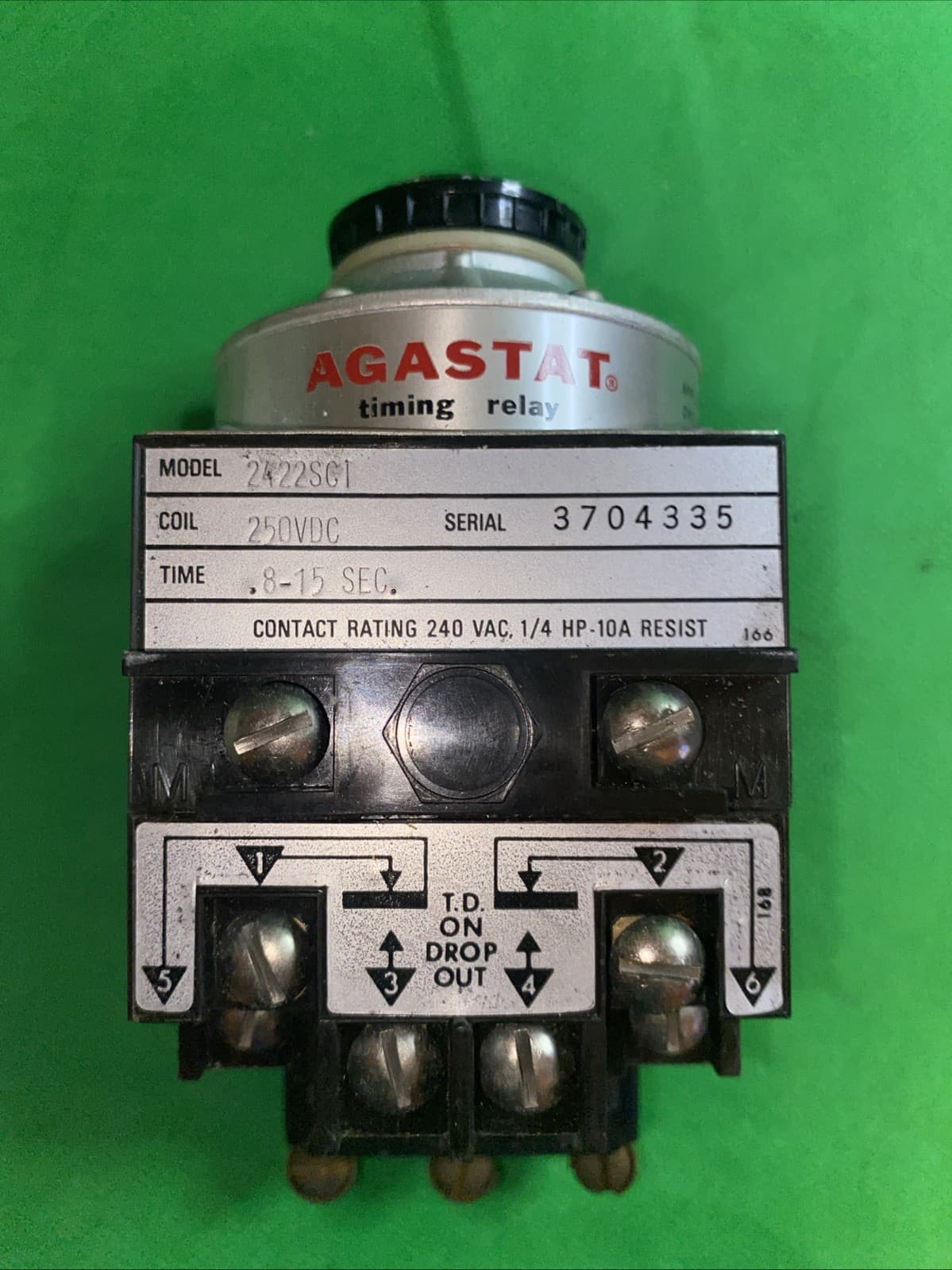 AGASTAT 2422SC1 Time Delay Relay 5