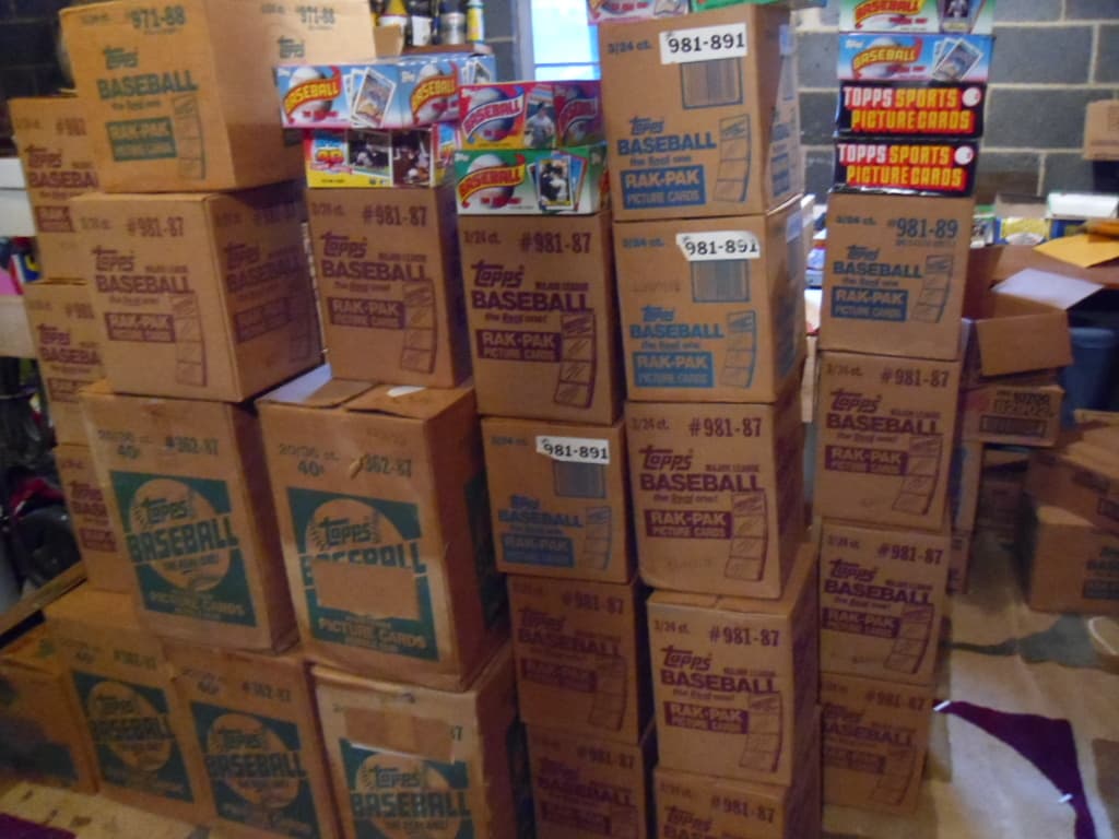 FREE MICKEY MANTLE CARD PER LOT OF OLD UNOPENED BASEBALL CARD PACK LIQUIDATION!! 5