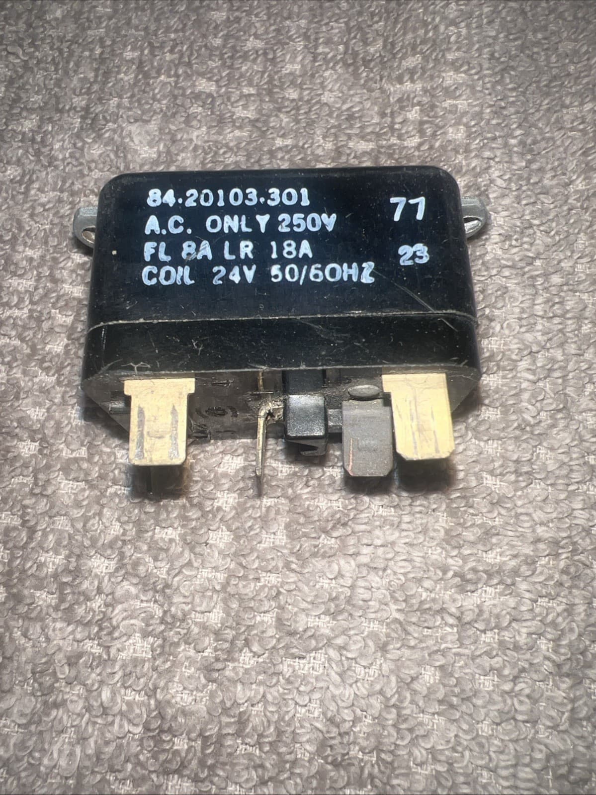 RBM 84-20103-301 A.C. Only 250V Power Relay QTY 1