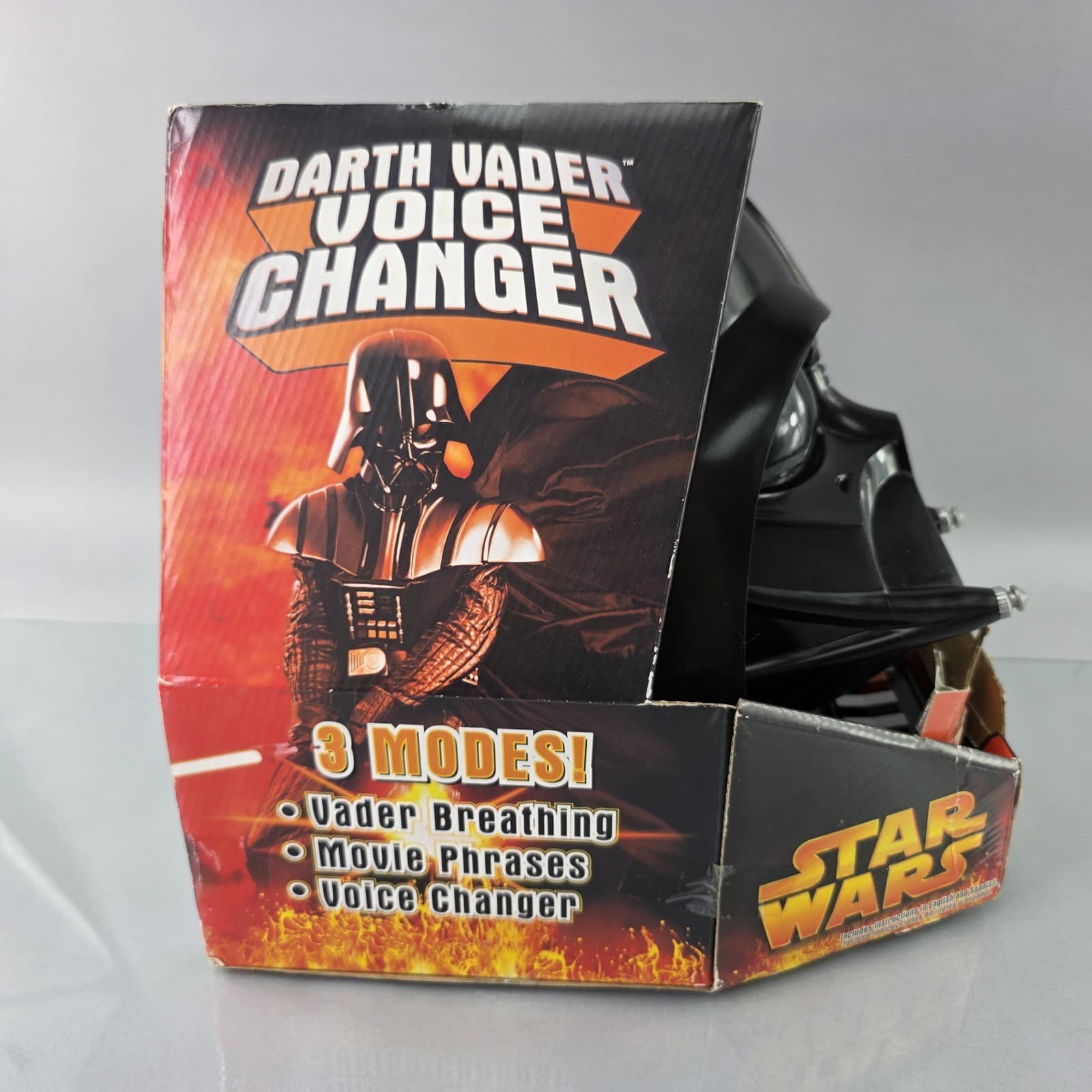 Star Wars Darth Vader Voice Changer Helmet Mask Electronic Hasbro 2005 5
