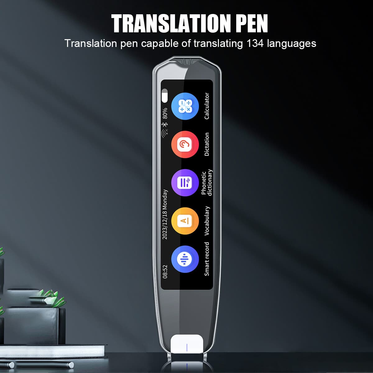 2025 Smart Scan Translator Pen Text Reading Pen 134 Language Translation Device 2