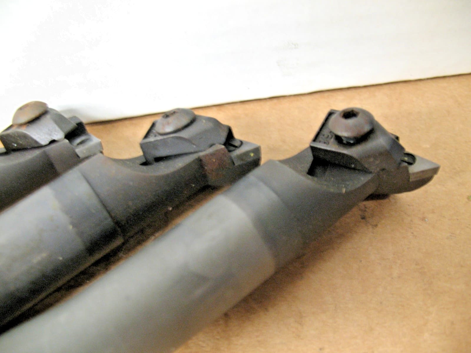 KENNAMETAL SOLID CARBIDE BORING BAR 1" x 9" PROFILE CARBIDE INSERT  NPL NPGR 4