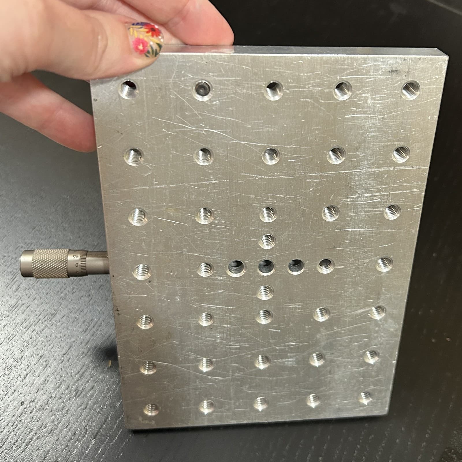 Newport 460A Series Manual Translation Stage Micrometer Drive Optical Mount 2