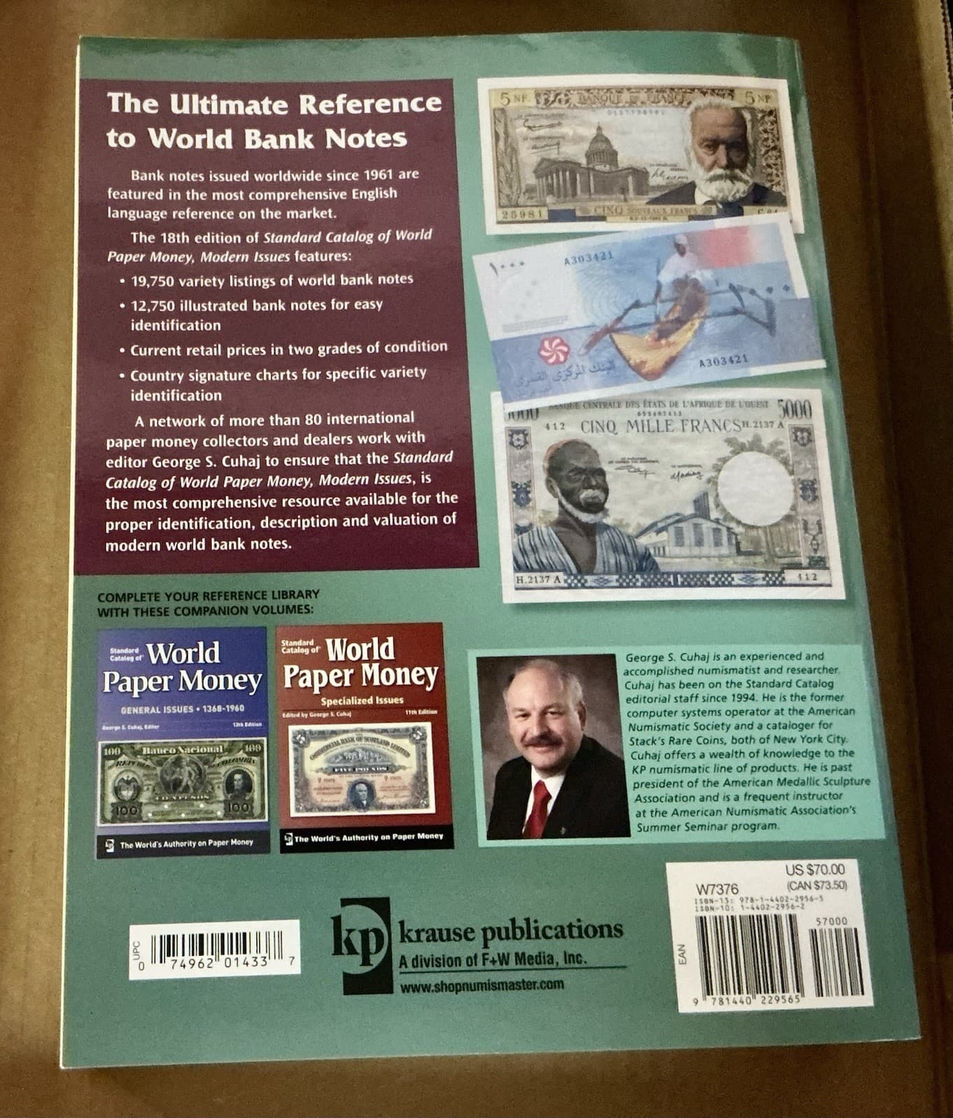 STANDARD CATALOG OF WORLD PAPER MONEY GENERAL ISSUES 1961-PRESENT 18th EDITION 2