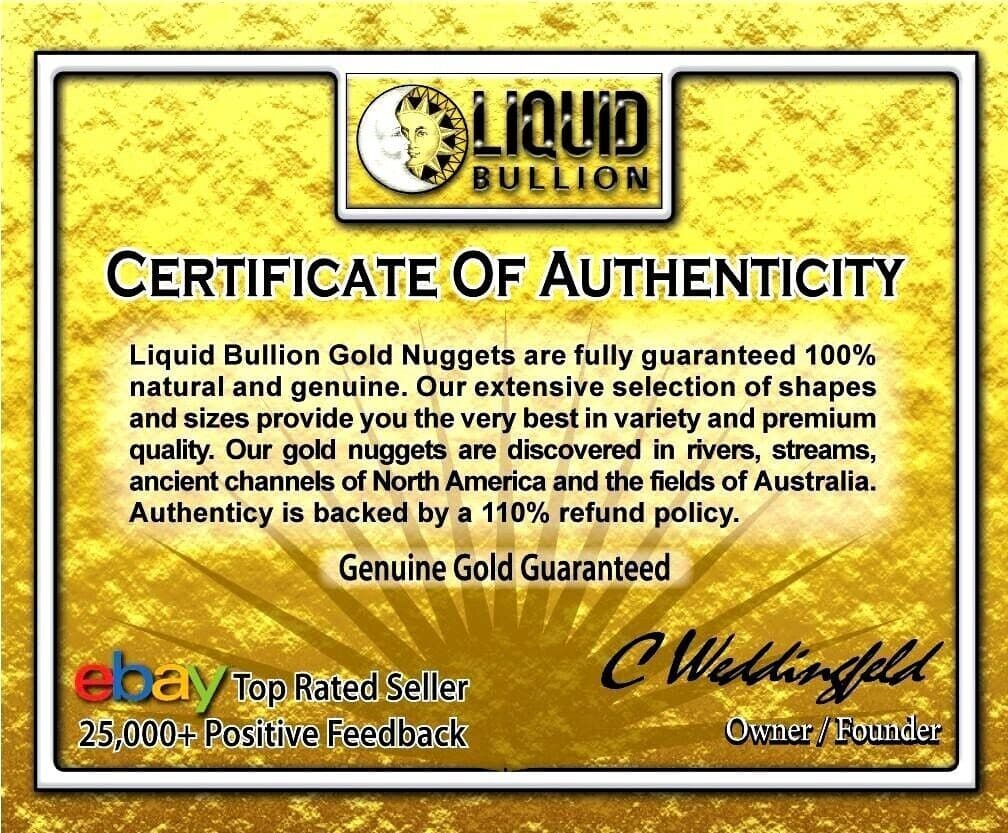 .490 GRAMS AUSTRALIAN NATURAL PURE GOLD NUGGET GENUINE (94-98% PURE) #AUSSIE107 4