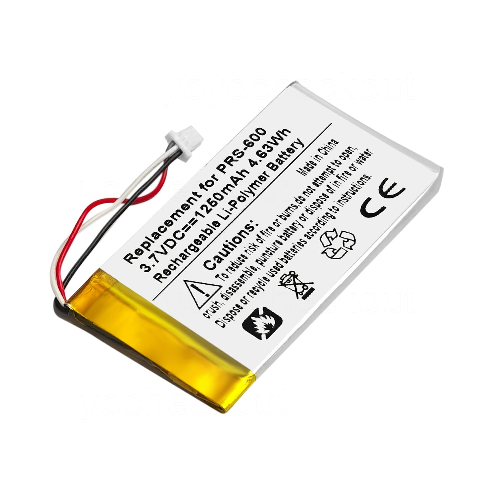 A98927554931 A98941654402 Battery For Sony PRS-600 PRS-600/RC PRS-600/BC Reader 5