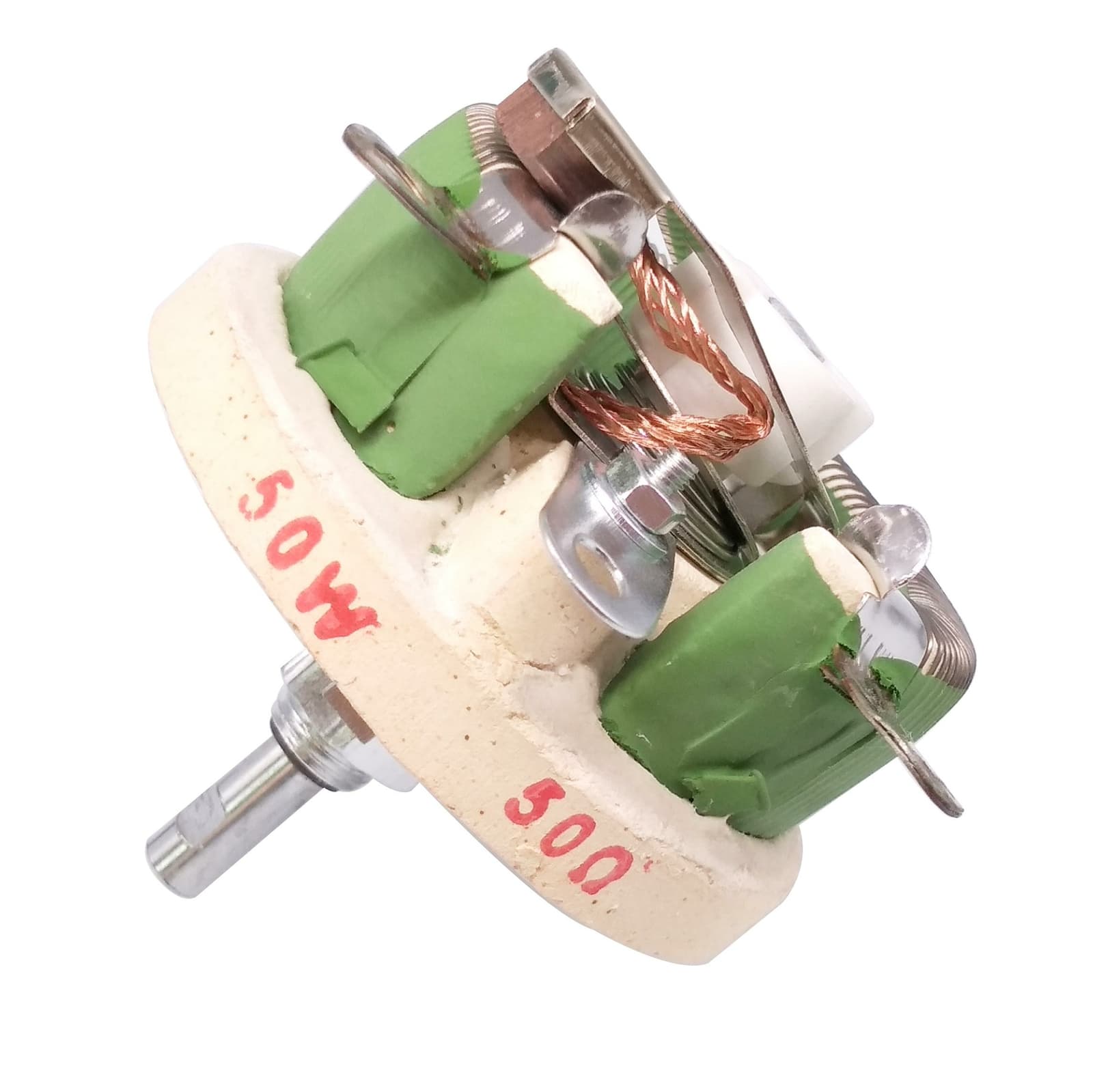 50W 50 OHM High Power Wirewound Potentiometer, Rheostat, Variable Resistor 3