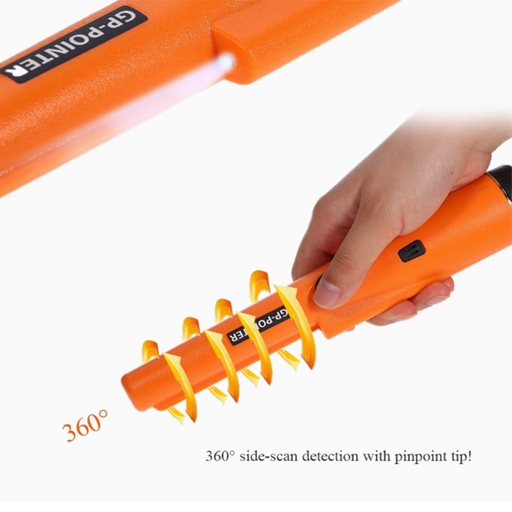 Metal Detector HandHeld Pro Pinpointer Pointer Probe Waterproof Sensitive Tester 5