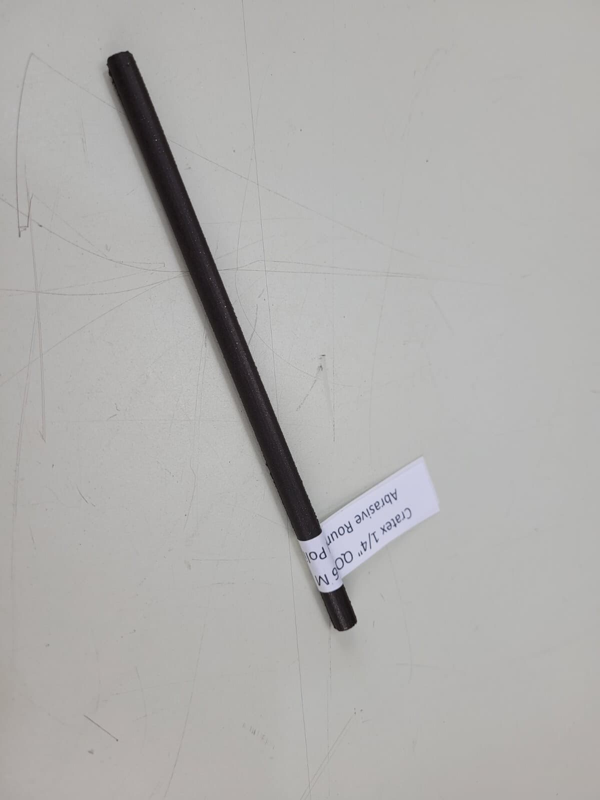 Cratex 1/4" QO46 M Medium Rubberized Abrasive Round Polishing Stick Q046-M