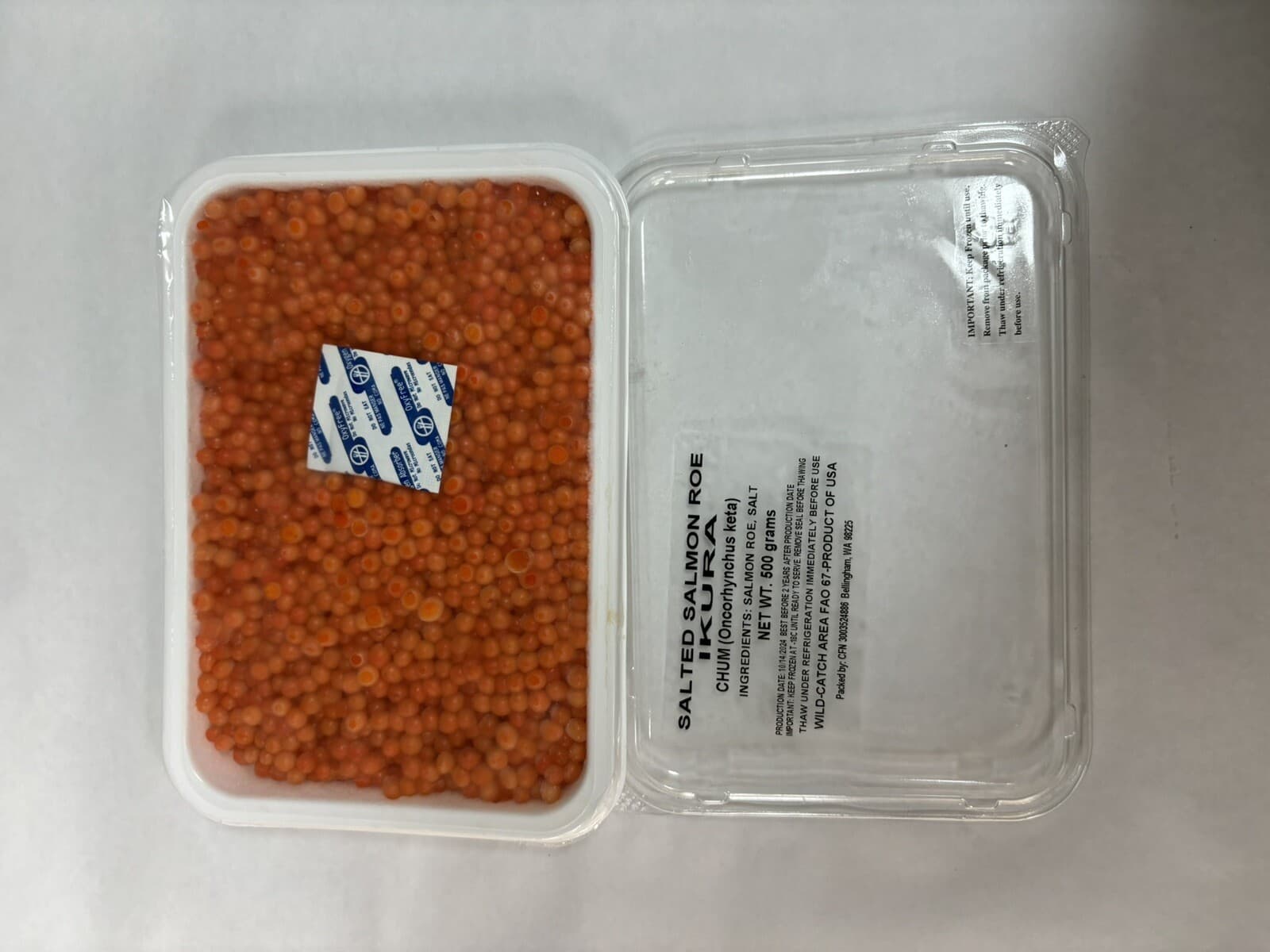 Wild Alaskan Salmon Red Keta Caviar, Alaskan, Chum , Красная Икра Лосося 2x 500g 2