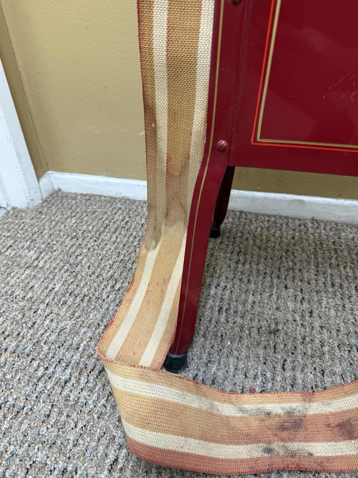 Fully Restored Antique Exercise Machine Tower Mfg Boston Butt Buster Exerciser  4