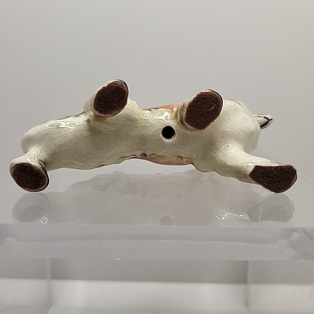 Vintage Rough Collie Dog Figurine. Unmarked 4"×3" Lassie Dog 5