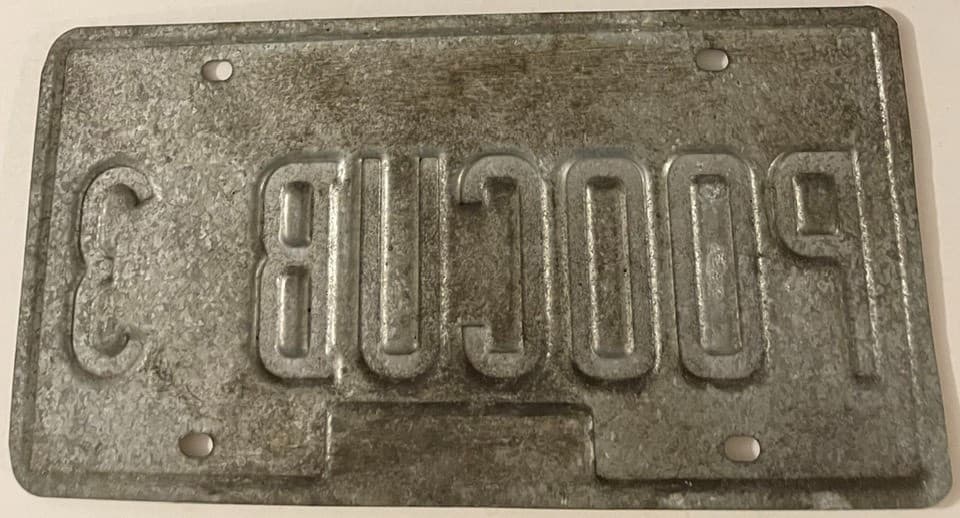 POOCUB 3 Vanity License Plate POO CUB 3 Geometry Dash Game 2