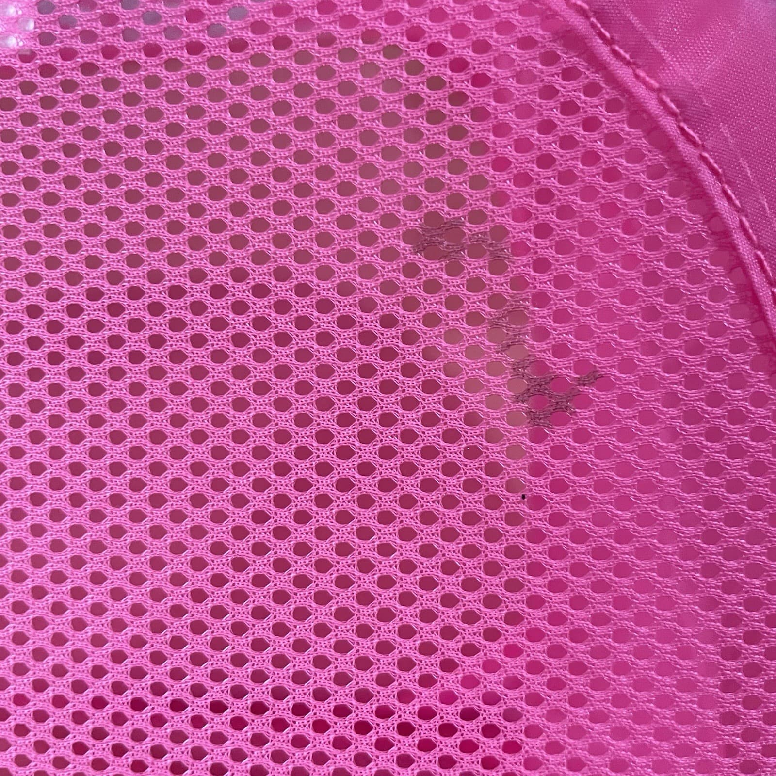 Victorias Secret PINK Pop-Up Mesh Laundry Hamper Basket Collapsable 25” Vintage 4