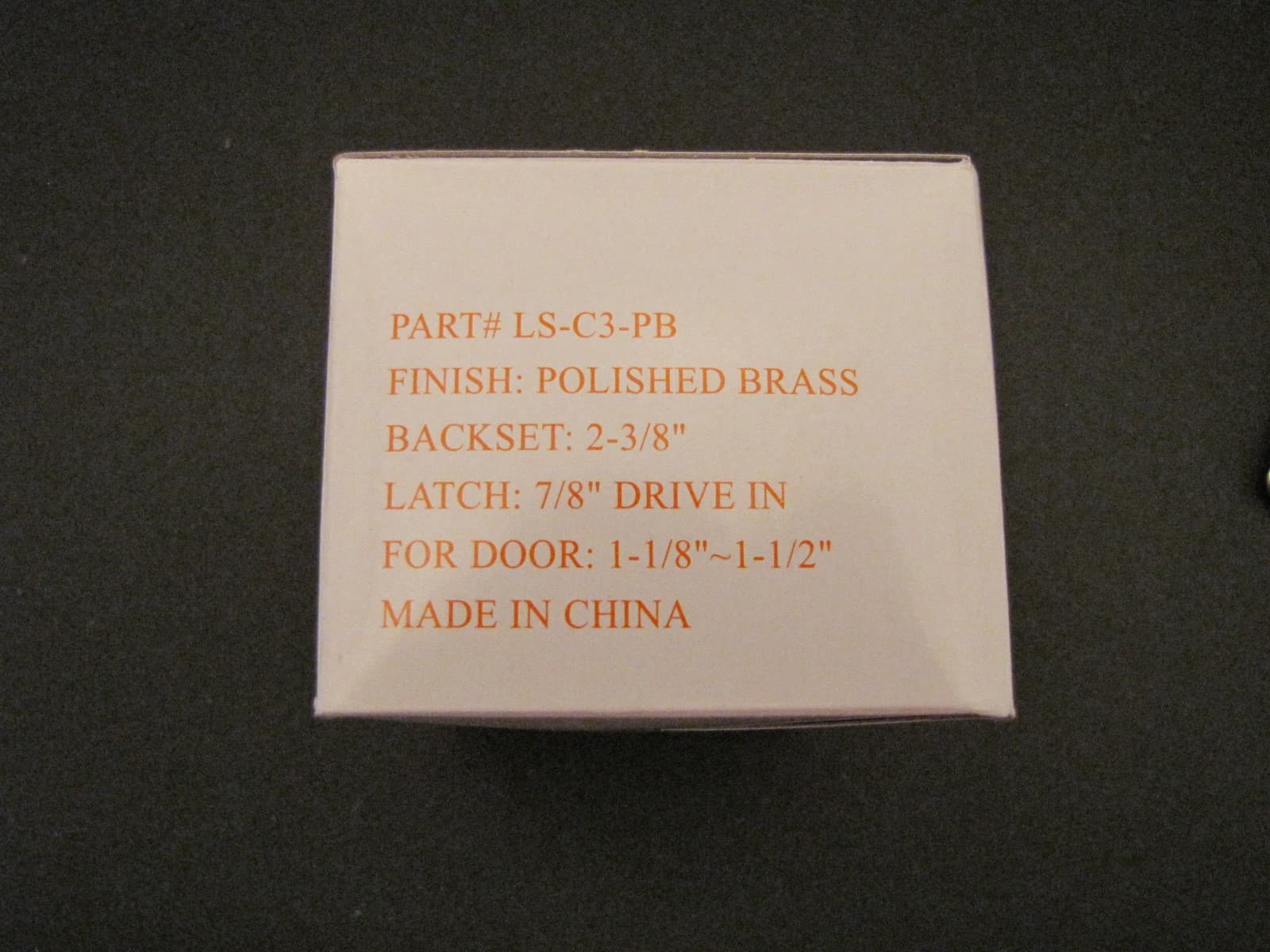 Mobile Home Door Knob Interior Privacy Locking Polished Brass 2