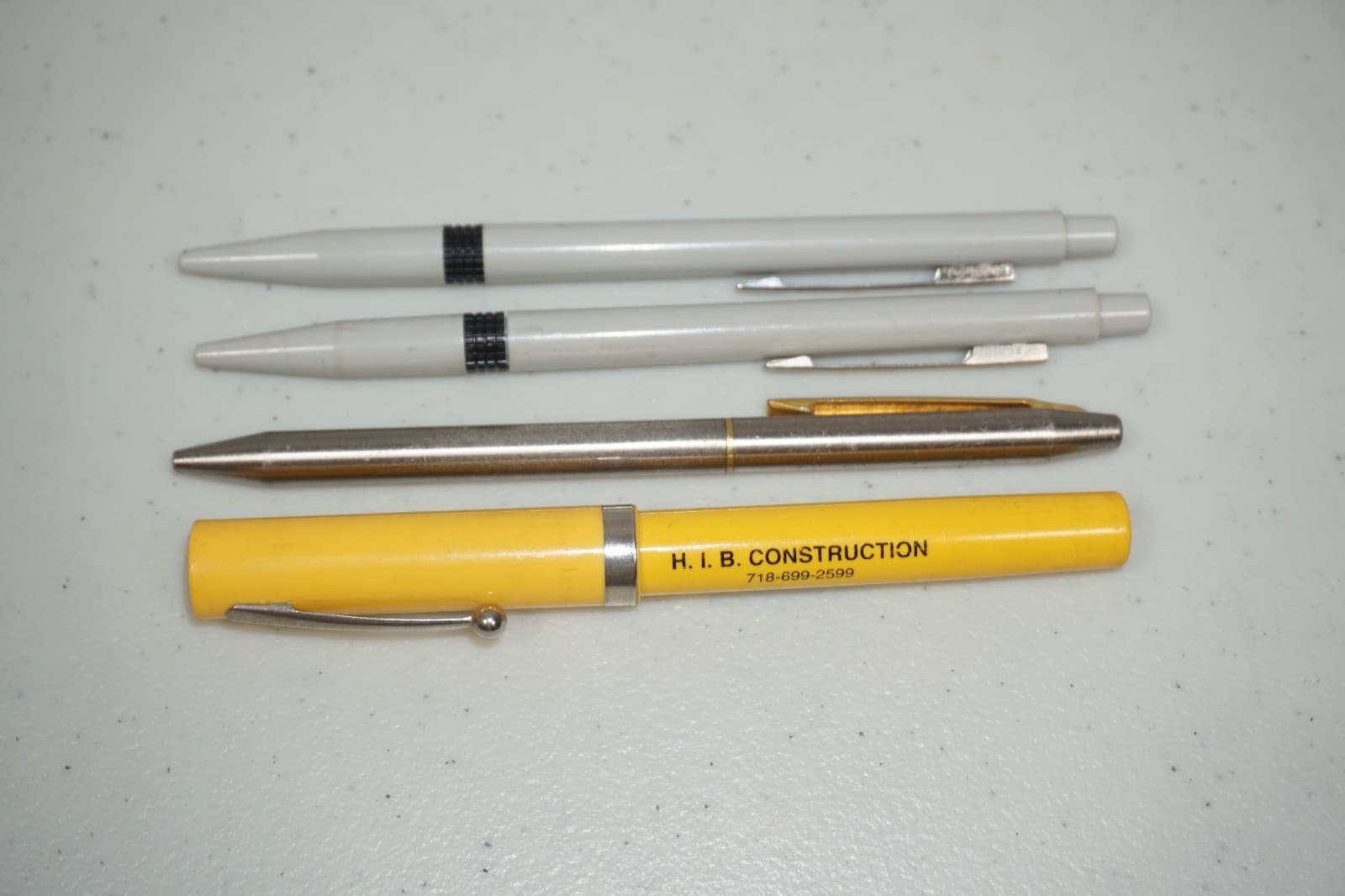 Lot of 4 NYNEX NY Telephone Co. Ballpoint Pens Vintage 1980's (no ink) 4