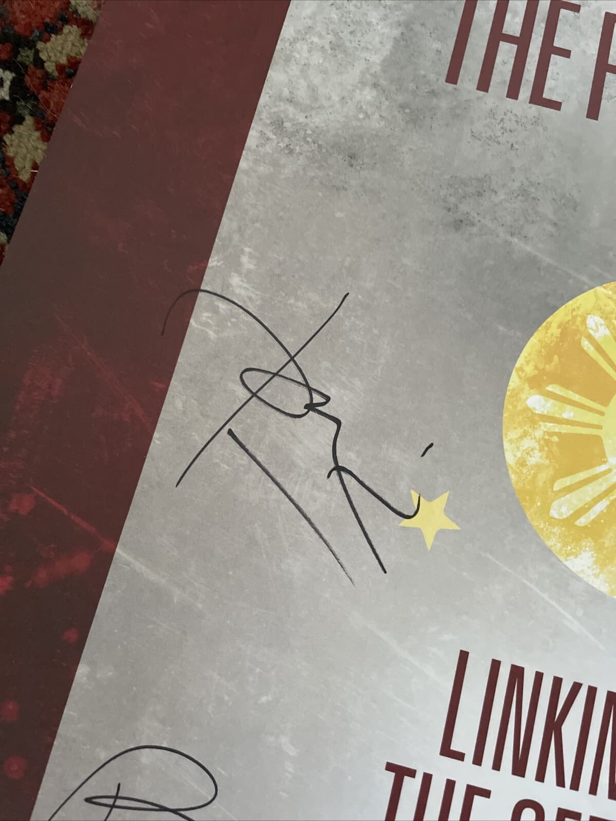 Linkin Park Band Signed Autographed Poster 2014 Concert For The Philippines 4