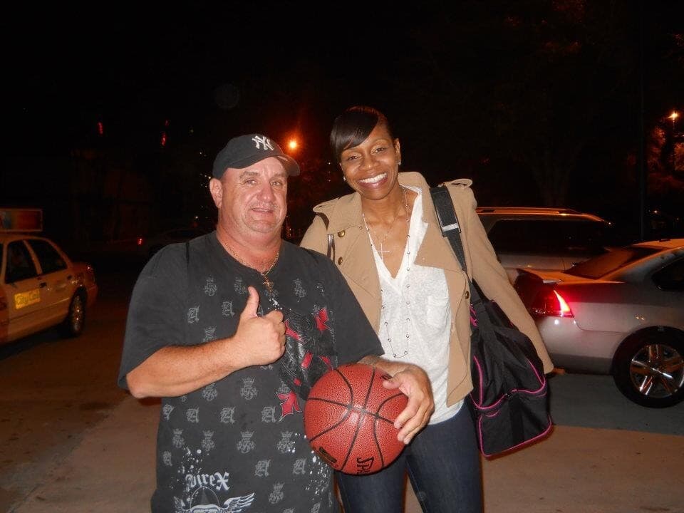 TINA THOMPSON AUTHENTIC SIGNED/AUTOGRAPHED FLEER CARD HOUSTON COMETS WNBA 5