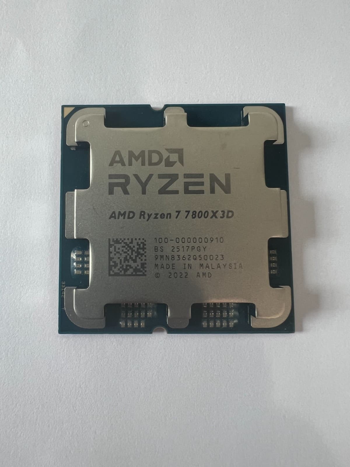 AMD Ryzen 7 7800X3D 4.2GHz 8 Core 16 Thread Gaming & Editing Desktop Processor
