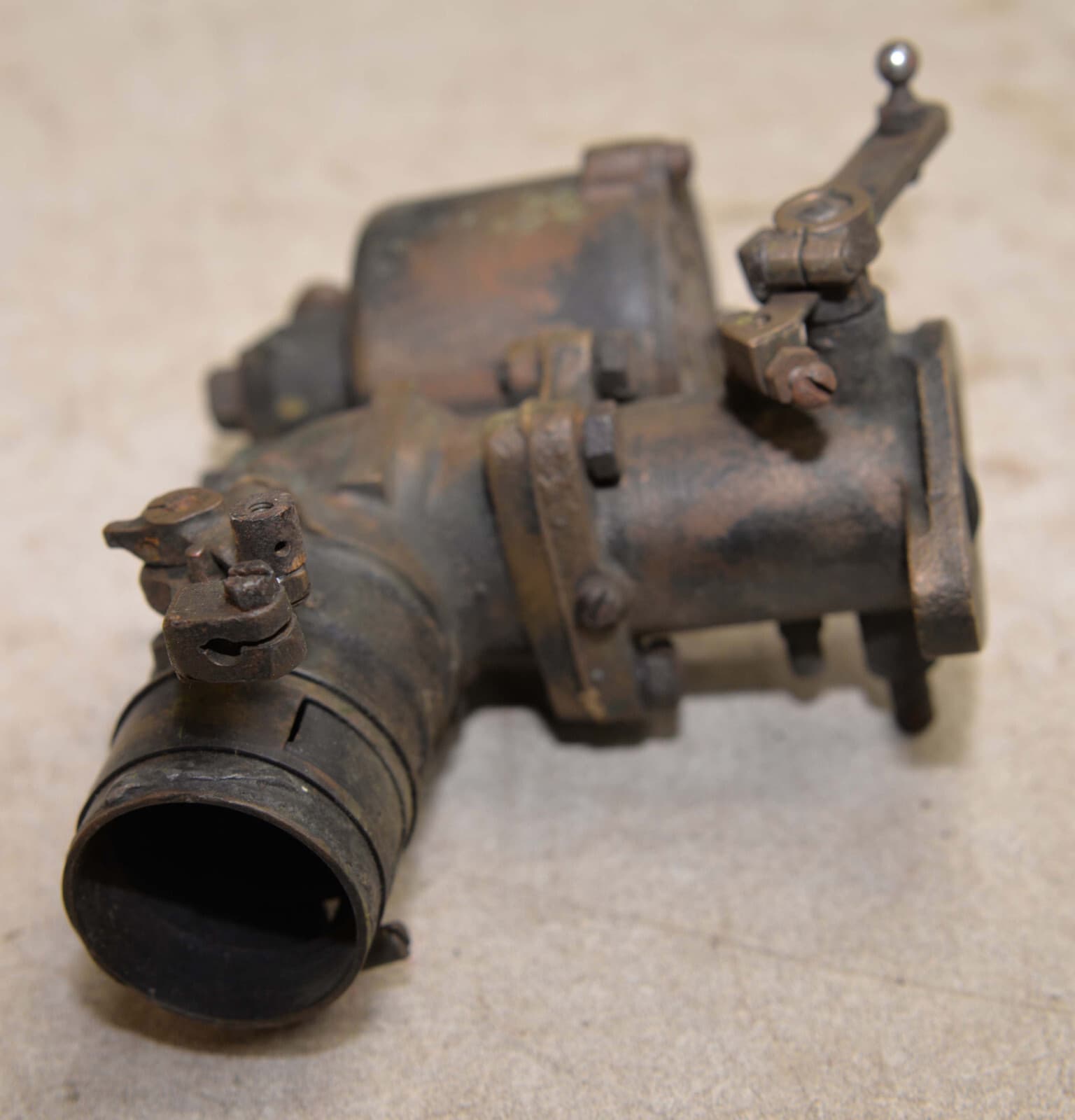 Antique brass Zenith Pat 1916 carburetor 05 55149 boat motorcycle engine part 3