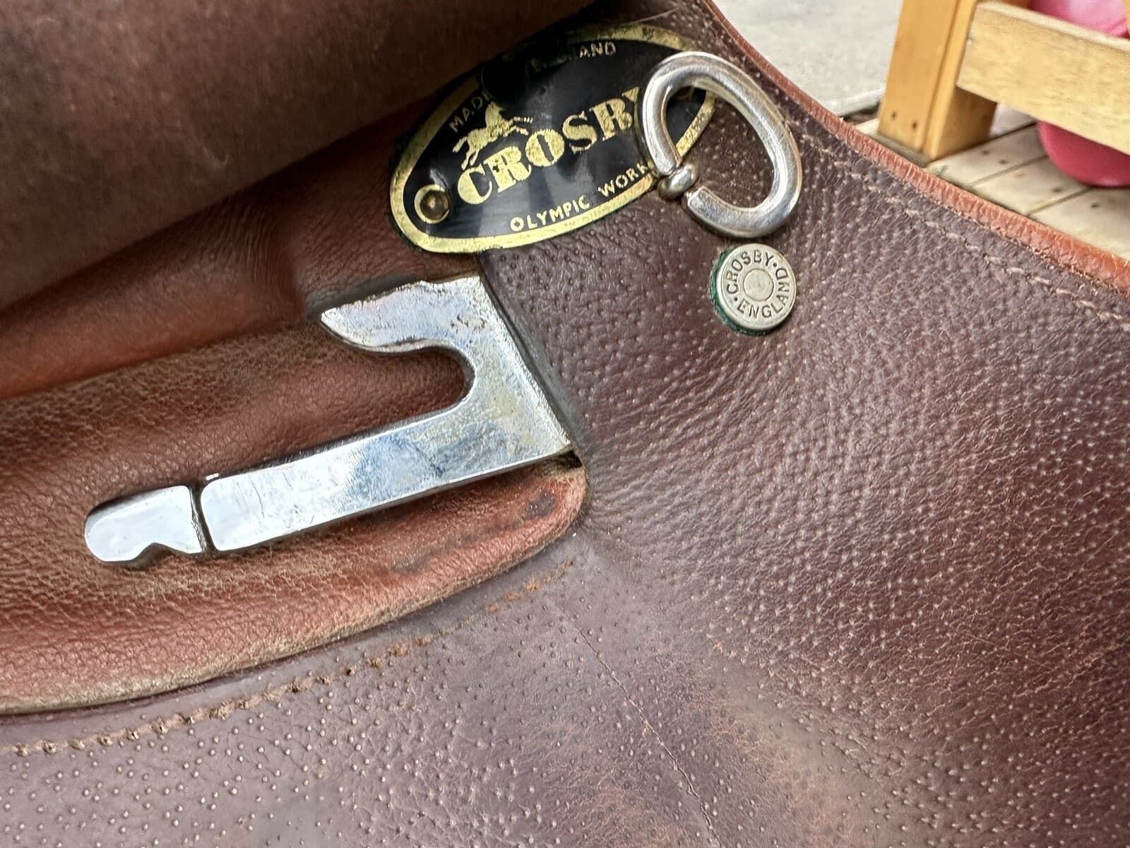 Horse Tack - 16 1/2” Crosby Prix de Nations Close Contact English Saddle 2