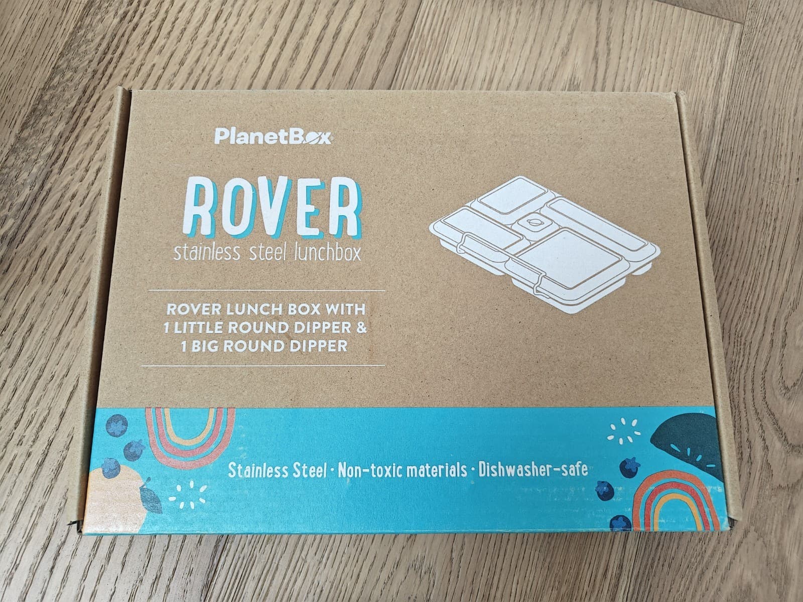 TWO Planetbox Rover Lunchboxes with Magnets And Pods New In Box 2