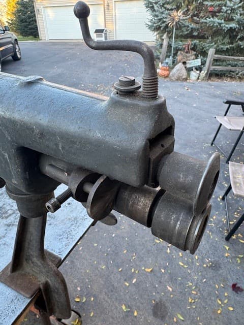 NIAGARA No. 164 Deep Throat Sheet Metal Bead Roller Rotary Machine 4