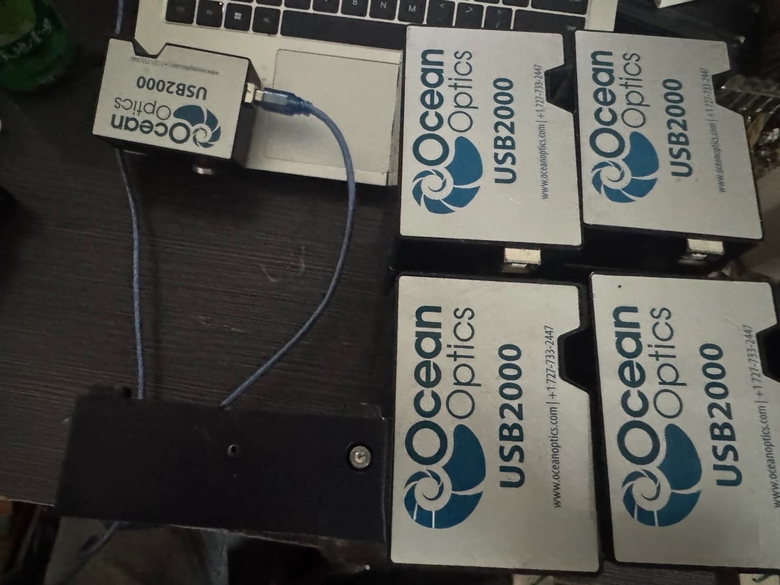 1PC Ocean Optics USB2000 USB2000+ Spectrometer uv range 340-1034nm(Tested) 2