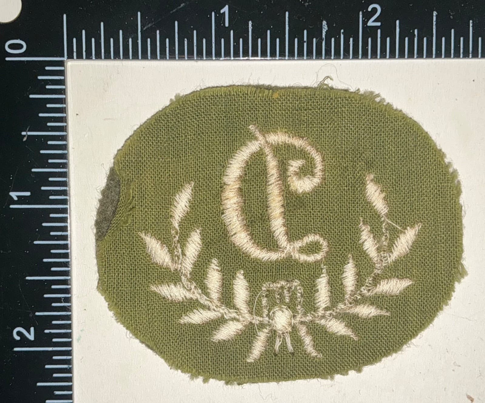 WWII British Canadian Army D Driver Insignia Trade Cloth Patch Badge 2