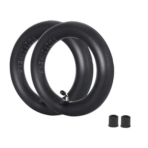 8.5x2 Scooter Inner tubes 8 1/2 x 2 with Bent Valve Stem TR87 (2 Pack) 