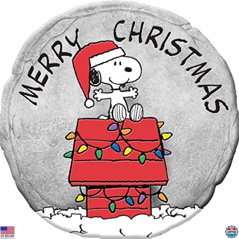 Spoontiques Peanuts Christmas Stepping Stone - Decorative Garden Accent for Home