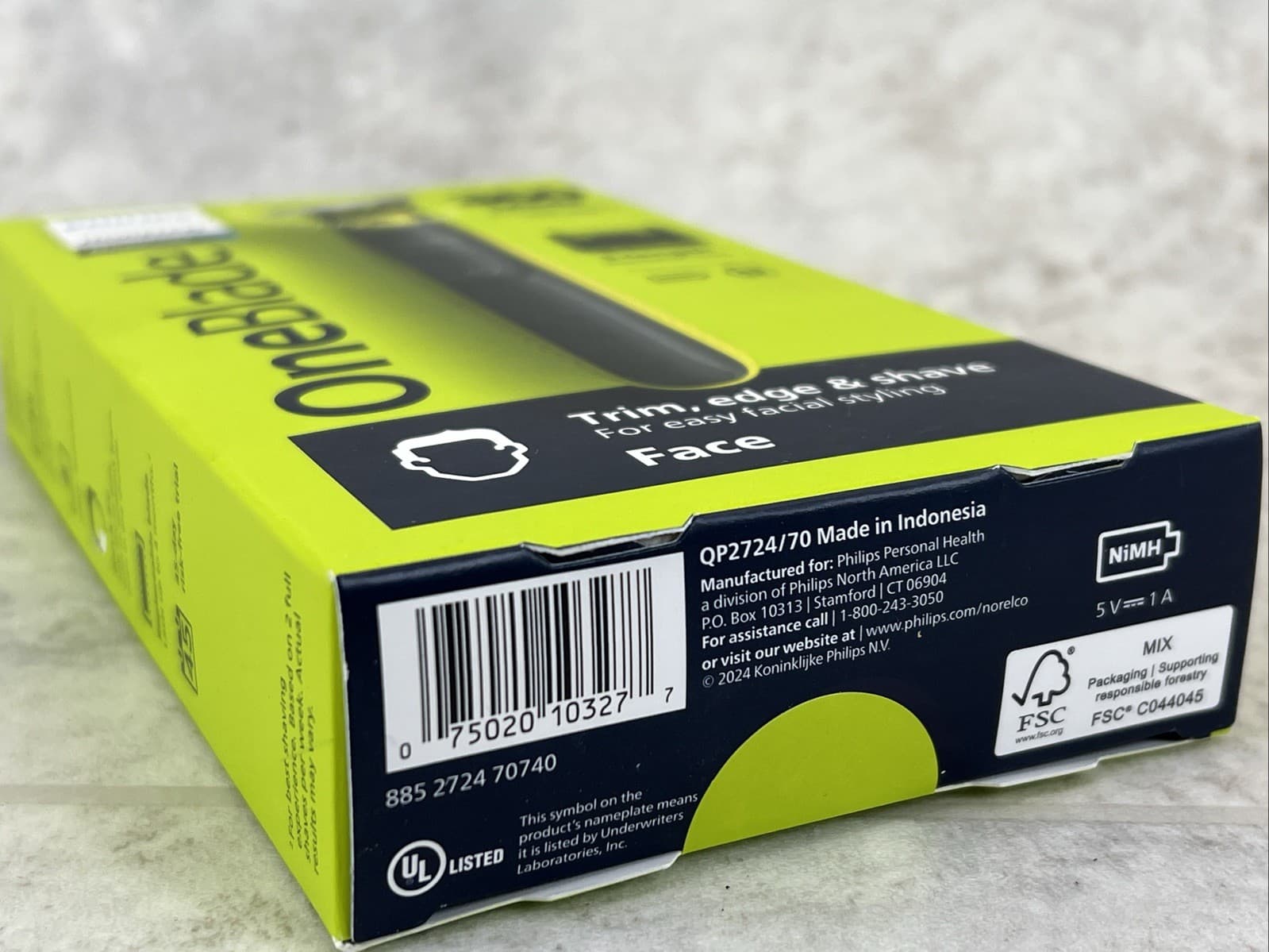 Philips Norelco OneBlade Trim Edge Shave - 360 Blade- QP2724/70- Brand New! 4