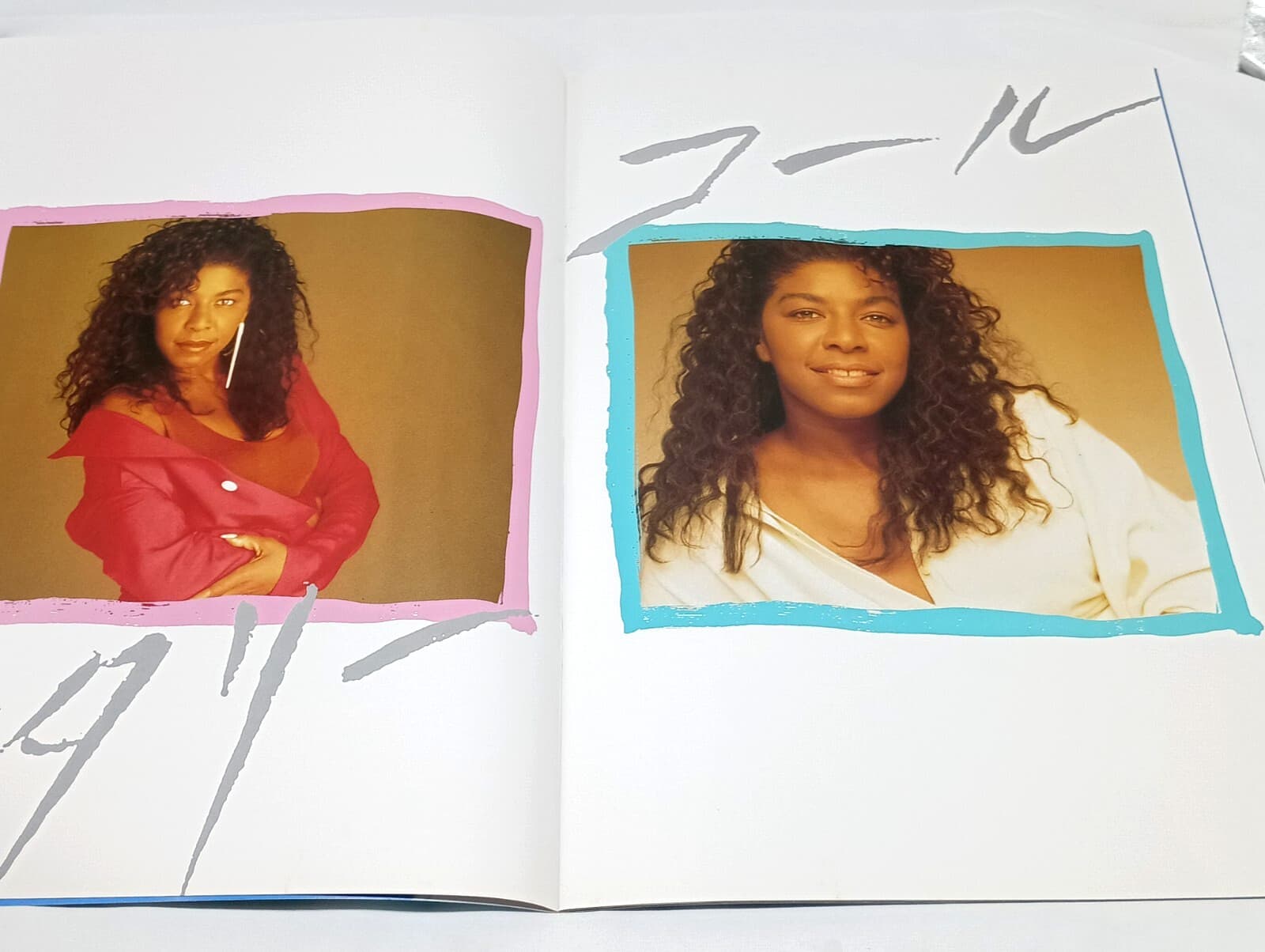 NATALIE COLE American Blue Concert Japan Tour Program Book 1989 6