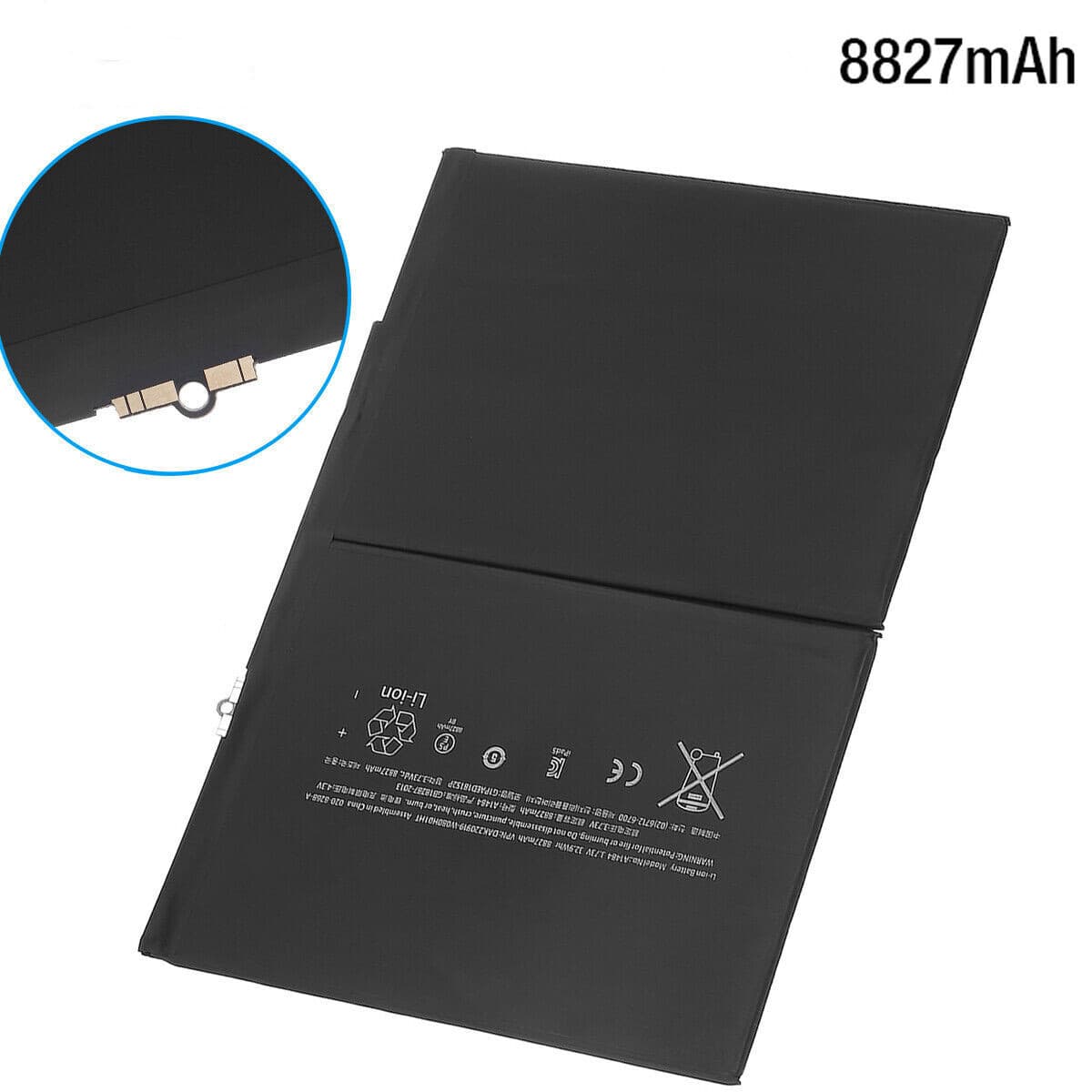 For Apple iPad 9th Gen 2021 A2602 A2603 A2604 A2405 Li-ion Battery Replacement 2