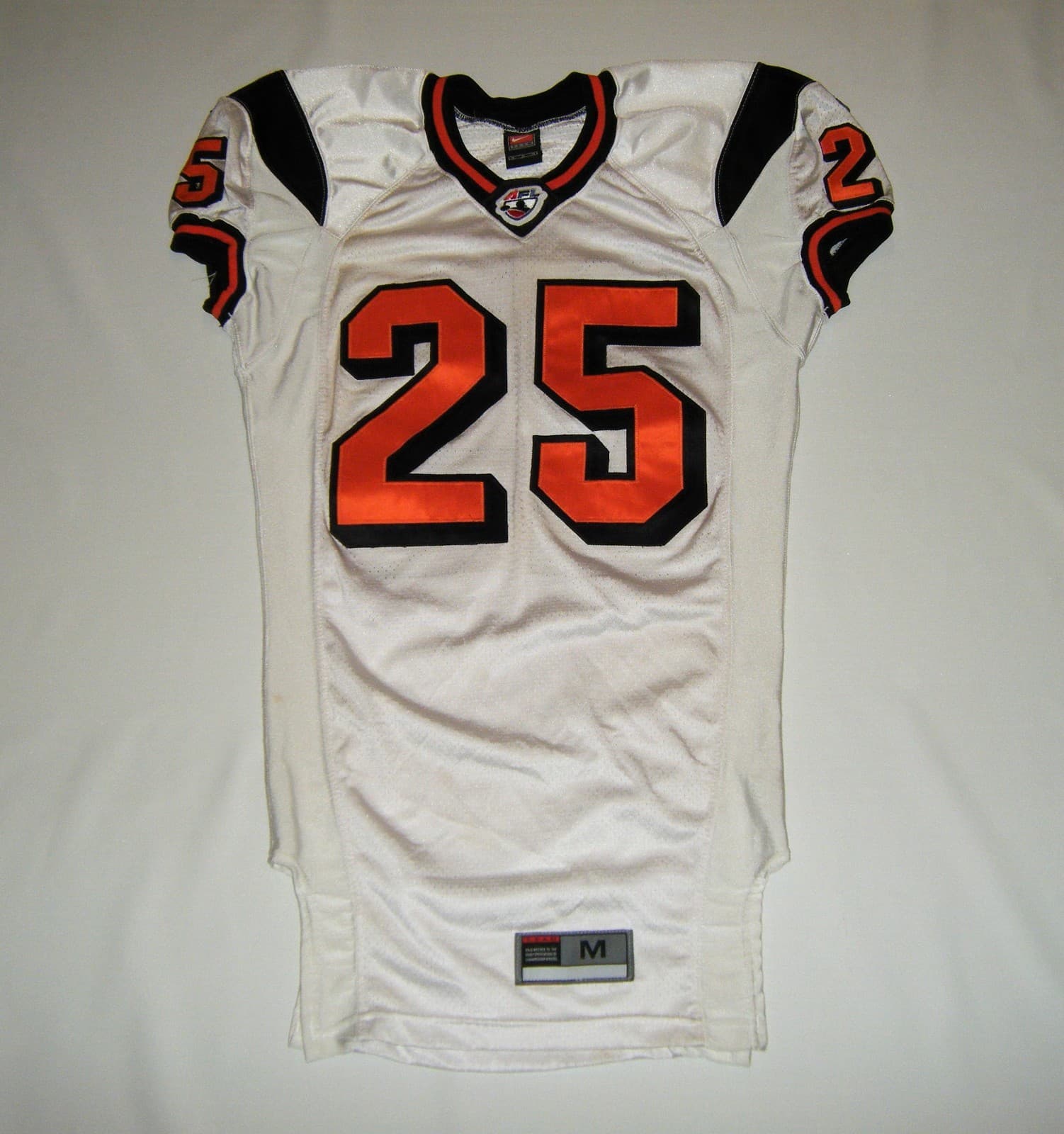 Nike AFL Oregon Lightning Team Issue Football Jersey Sz. M Game Worn Arena Ducks 5