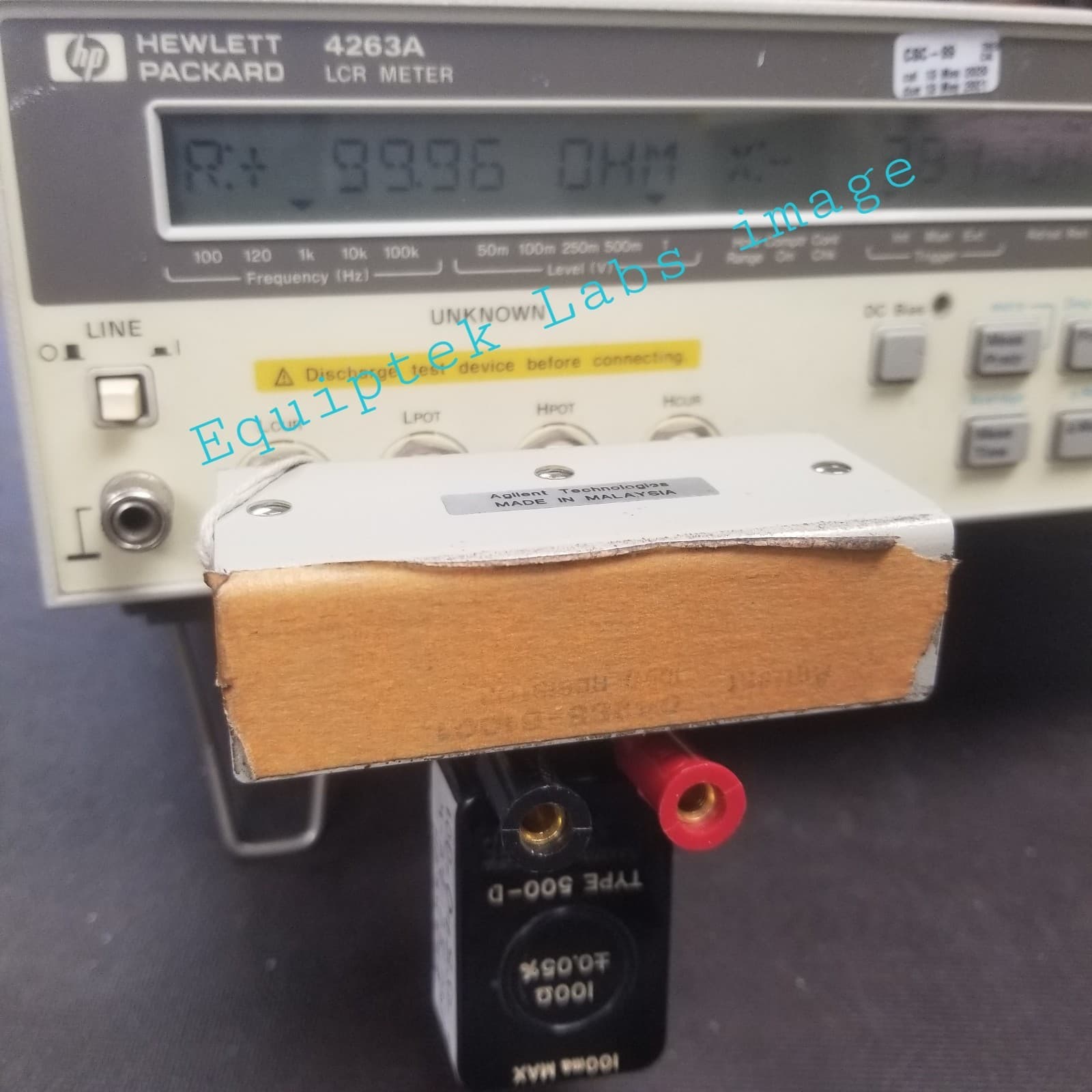 HP 4263A LCR Meter Option 001 FULLY TESTED! 100kHz maxtest freq. GPIB interface 4