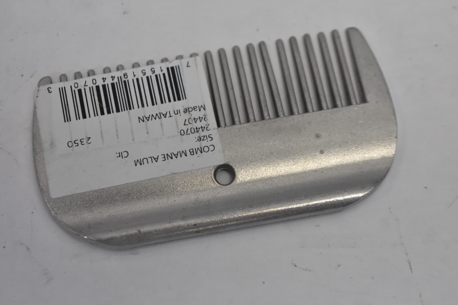 Lot of 4 Partrade Mane Comb For Horses 244070 Stainless Steel Silver Tools 4