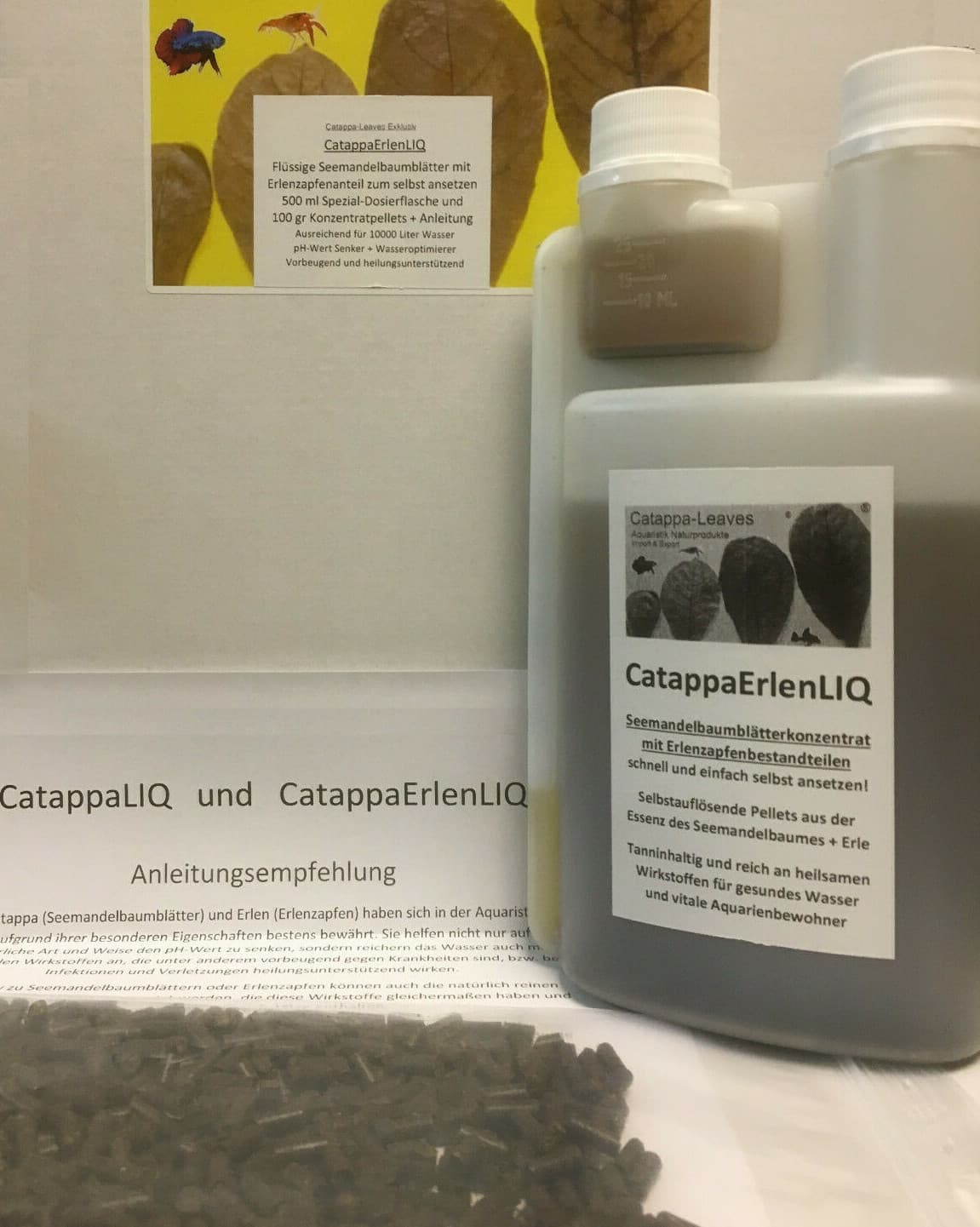 Liquid Sea Almond Tree Leaves CatappaLIQ for 10000 Litres Water Shrimp Fish 2