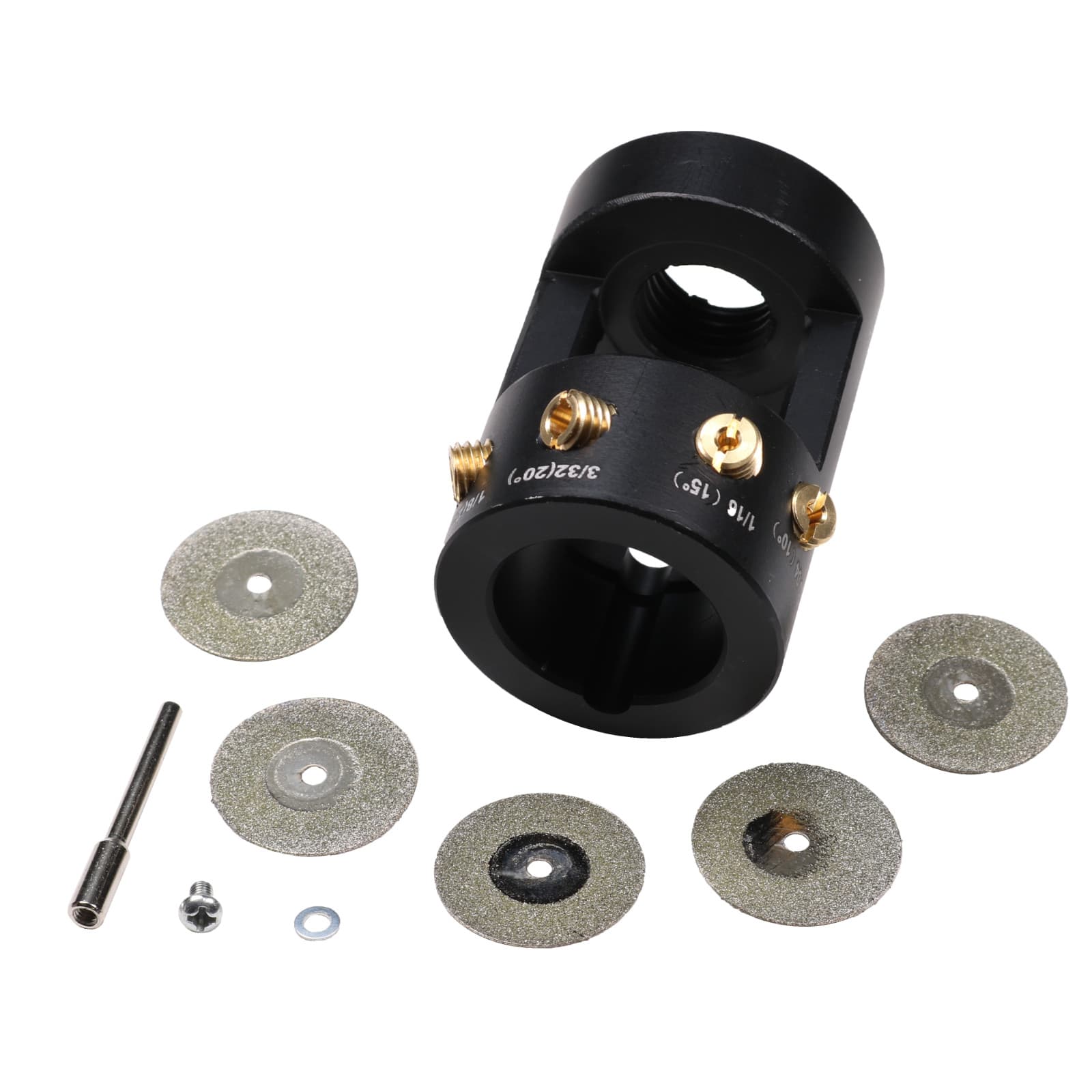 Tungsten Grinder Sharpener Multi-Angle Offsets Head Tool Fits TIG Welding New 5