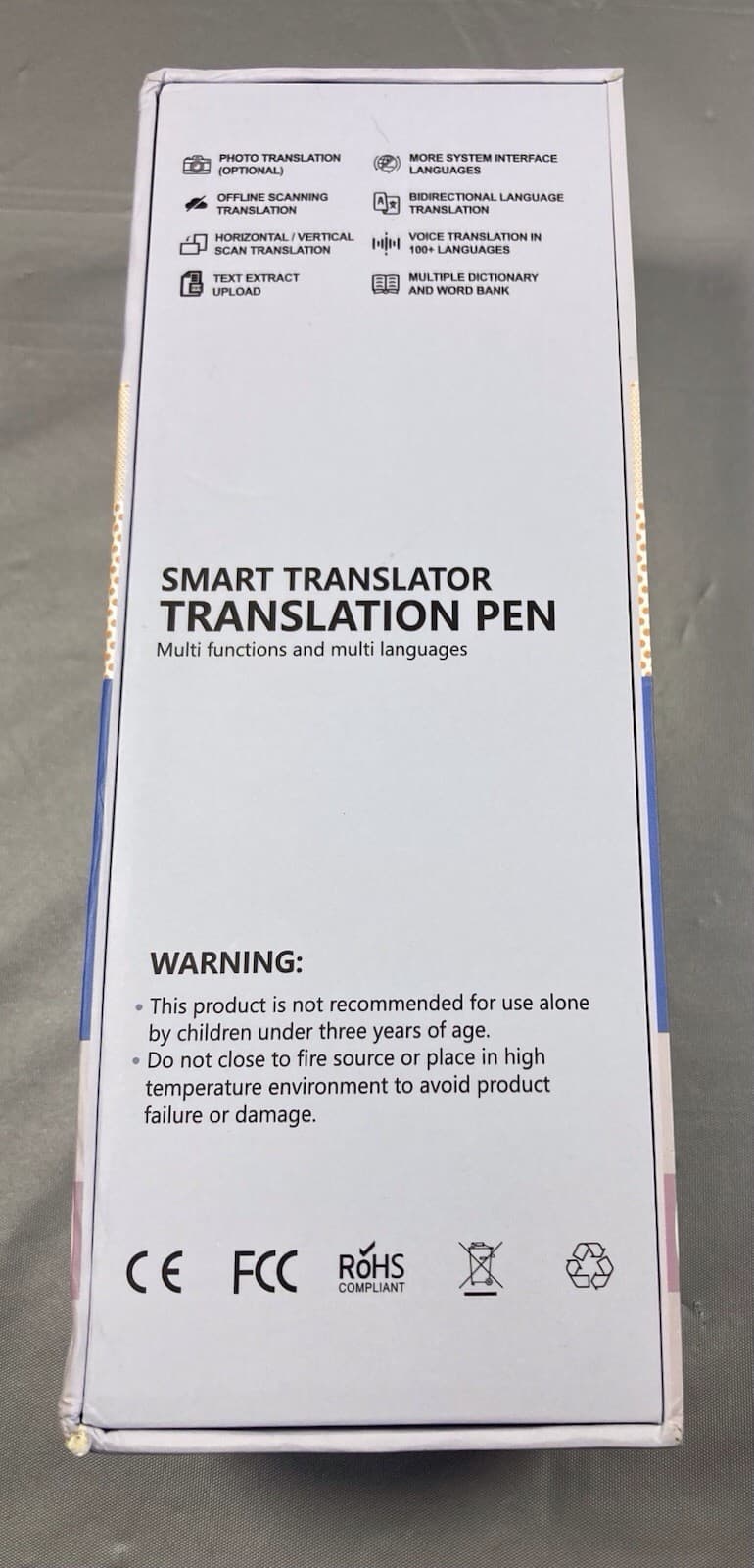 Smart Translation Pen Scan Translator AI & OCR for Students or Travel 3