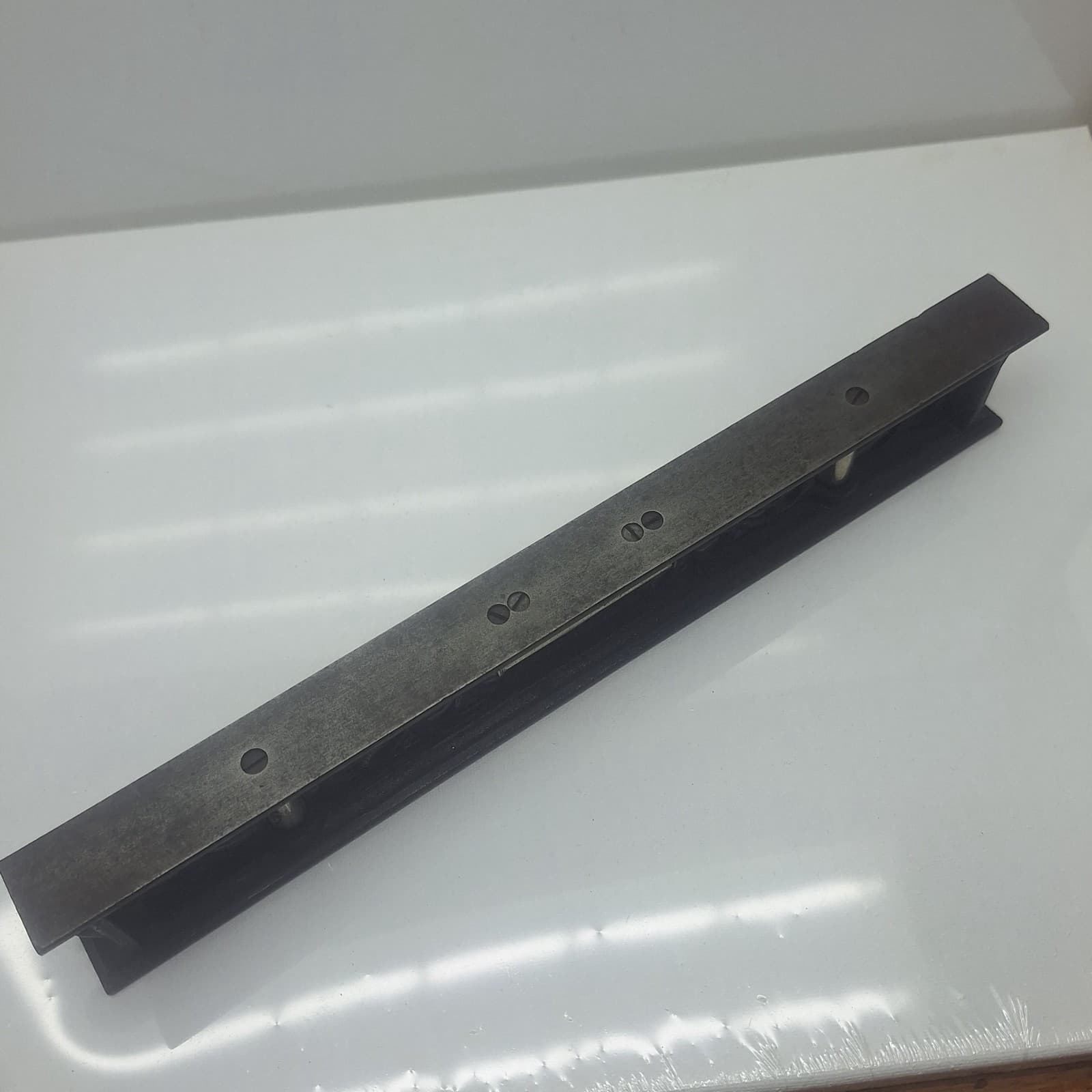 VINTAGE Victorian C. E. JENNINGS CAST IRON FILLIGREE LEVEL 12" Made In USA 4