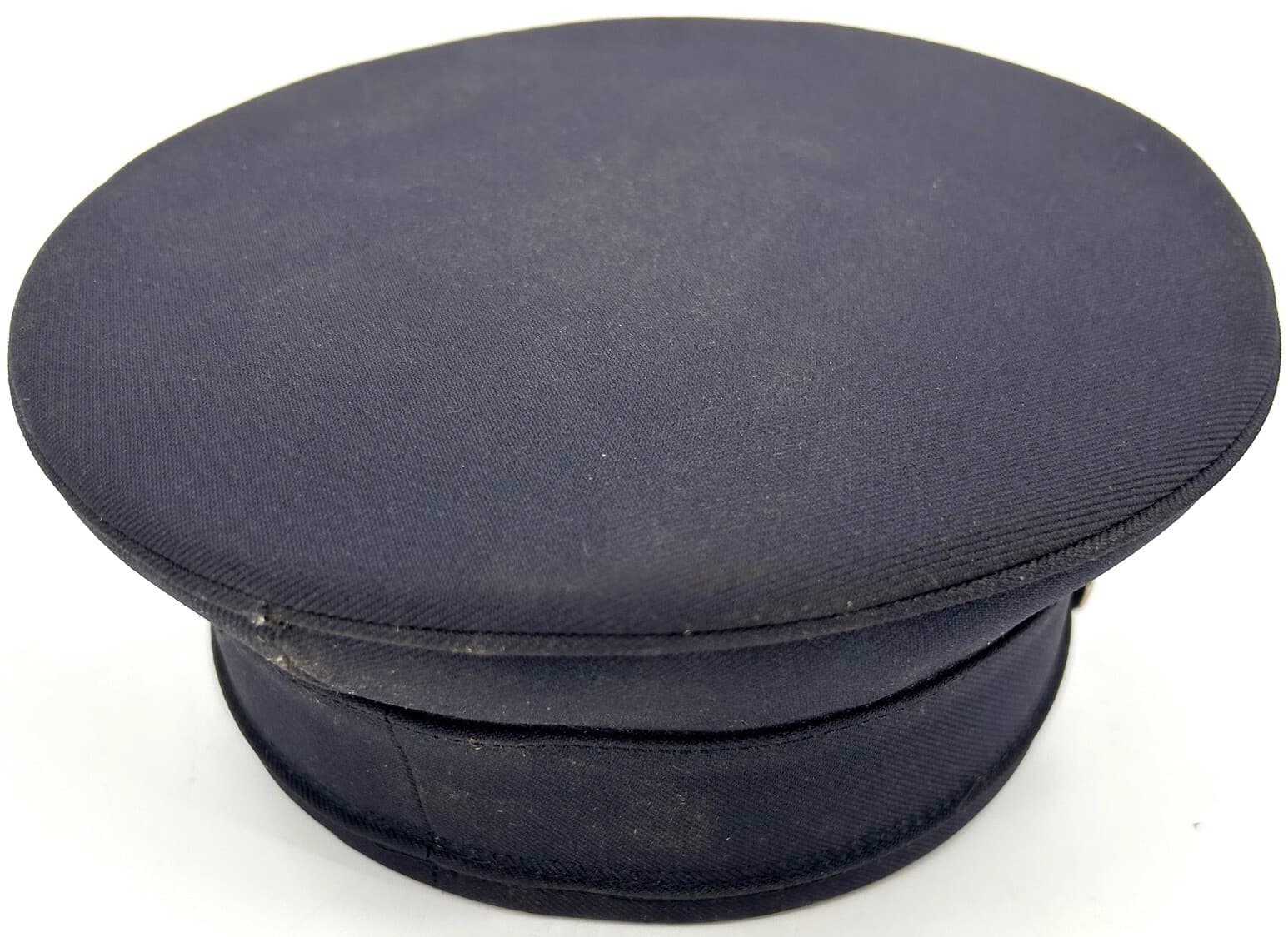 Vintage Obsolete Retired Fire Company Blue Hat w/ Badge - SELKIRK, NY - Size 7 6