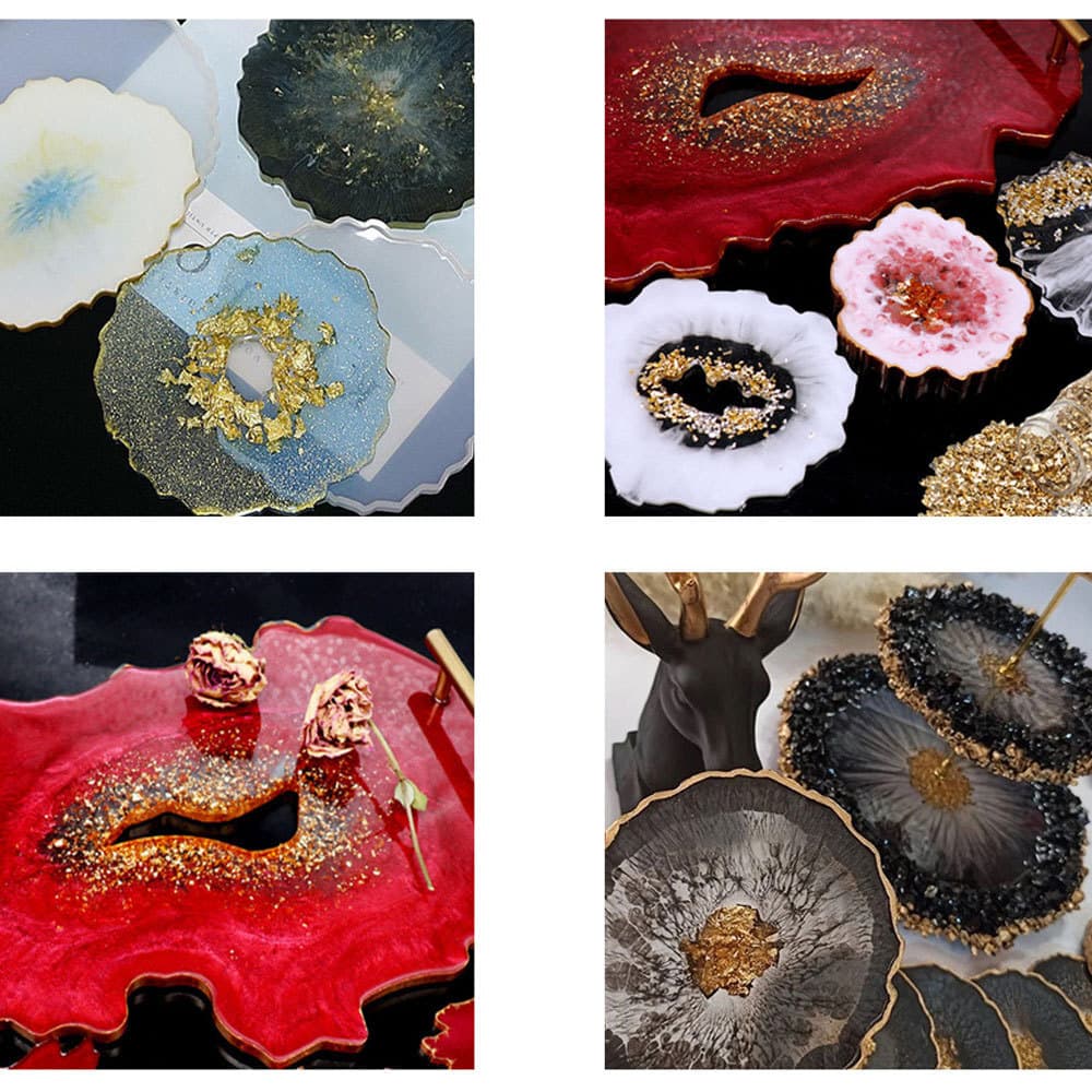 40g Crushed Glass Chips 1-2mm Irregular Chunky Glitter Glass Lawn Multicolor 5