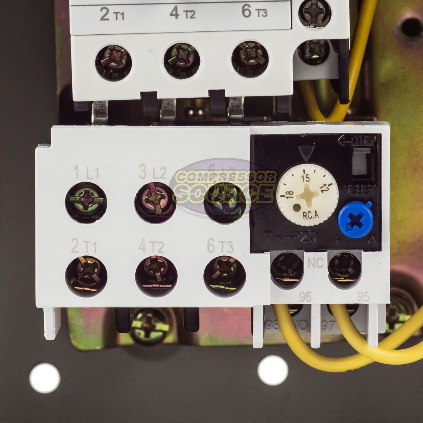 Magnetic Starter Control for Air Compressor Motor 7.5 HP 3 Phase 460VAC 18AMP 5