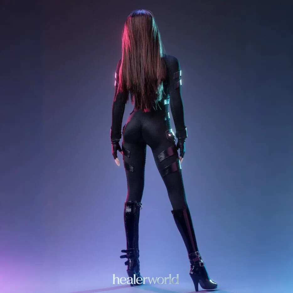 1/6 Scale Female Bodysuit Belt Clothes Fit 12" Action Figure Collectibles PH TBL 3