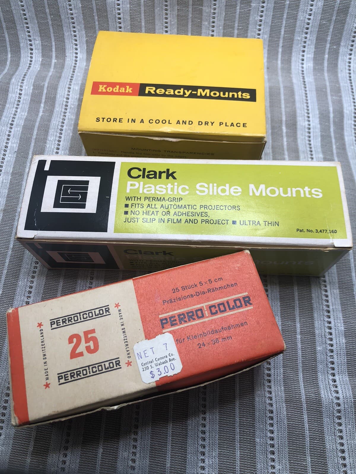 Kodak Clark Perro Color Ready Mounts 35mm Slide Mounts Mixed Lot