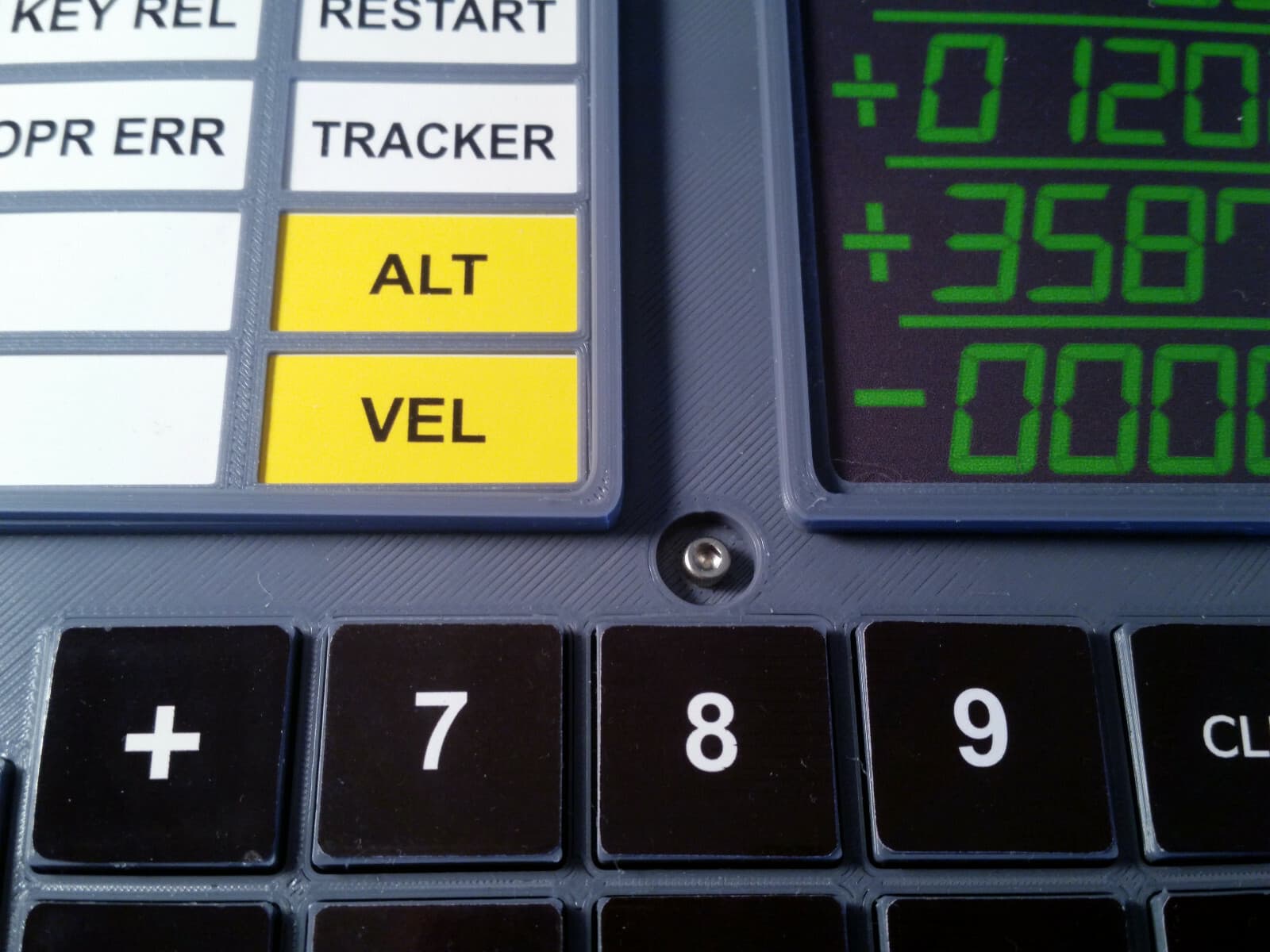 Apollo DSKY Navigation Computer Replica Plaque - Full Size Assembled 4