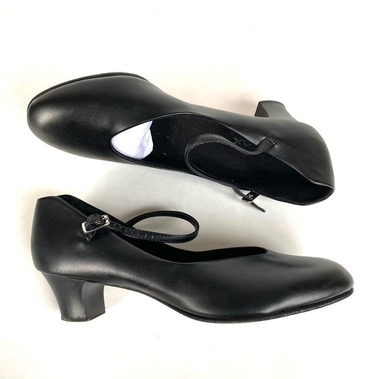 Capezio Footlight Character Mary Jane Dance Shoes 10.5 W 4